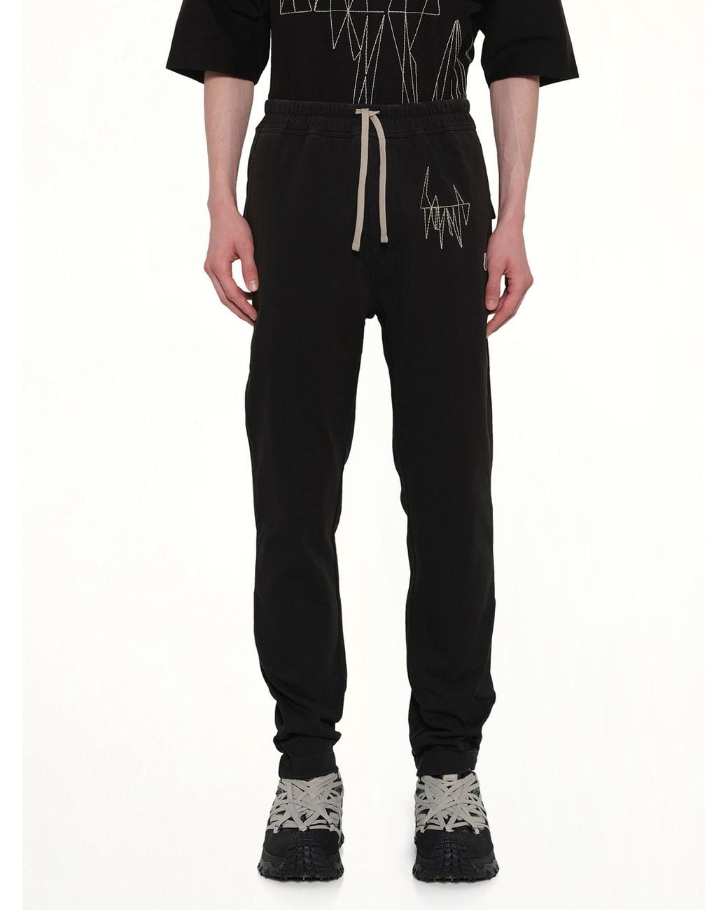 Rick Owens Black X Moncler Jogger for men