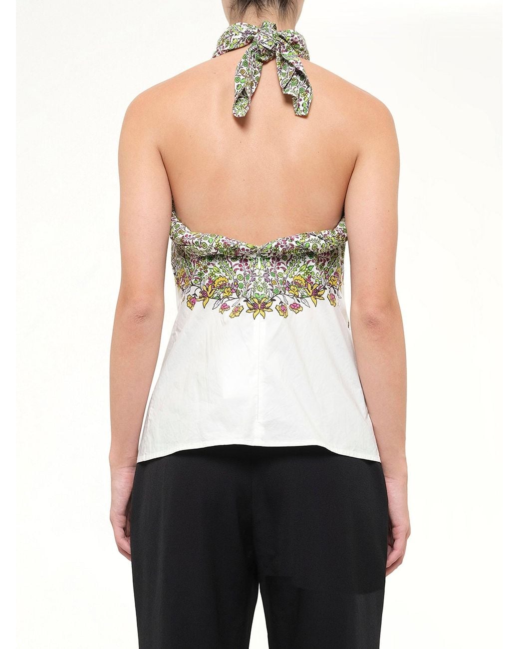 Givenchy White Podium L15 Twisted Top