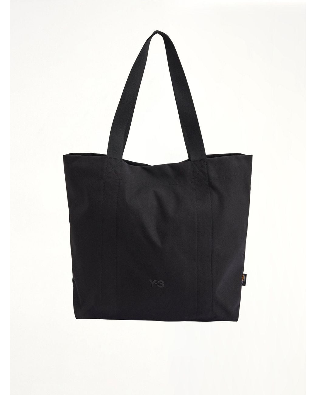 Y-3 Black Tote Bag for men