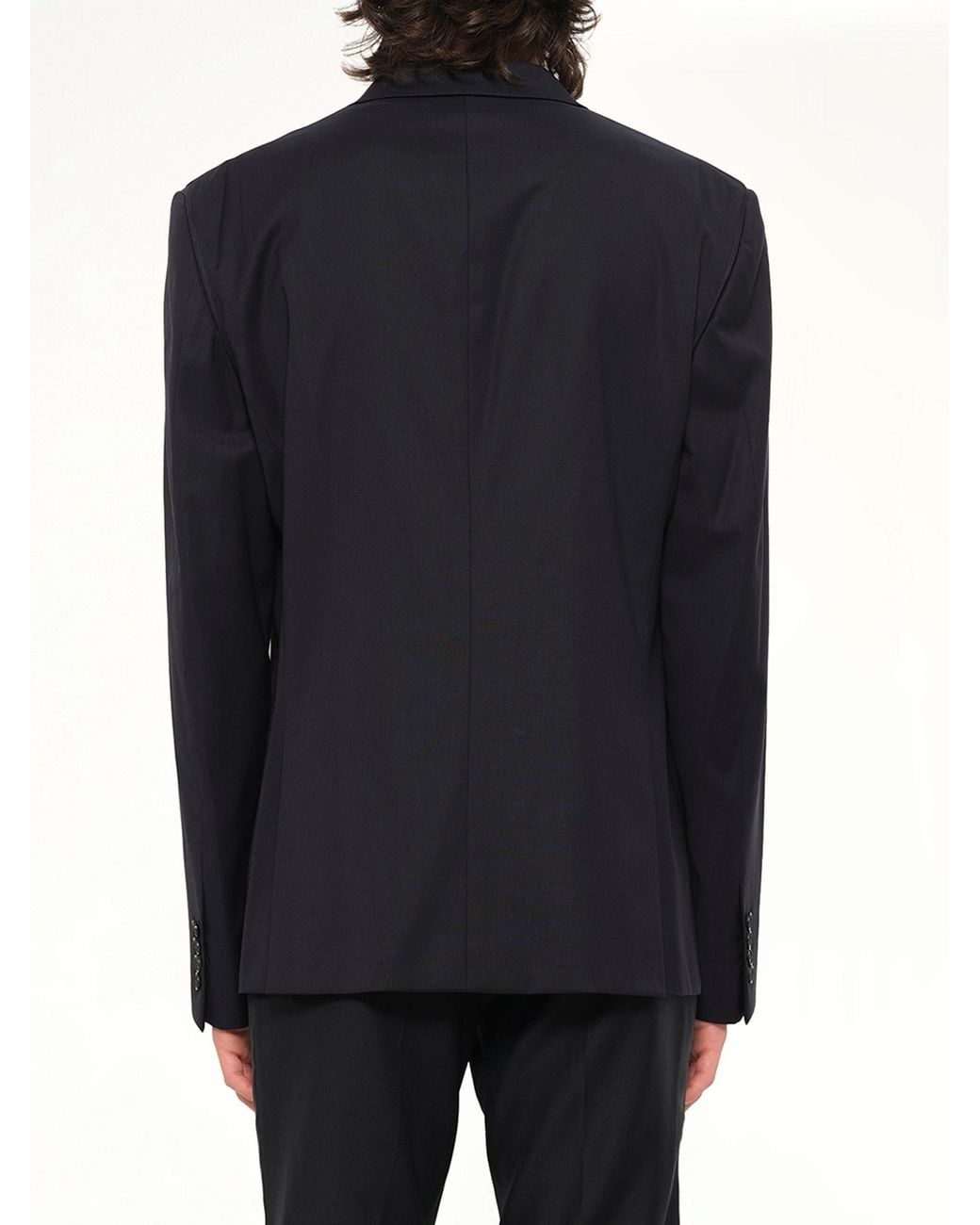 Wooyoungmi Blue Woven Jacket for men