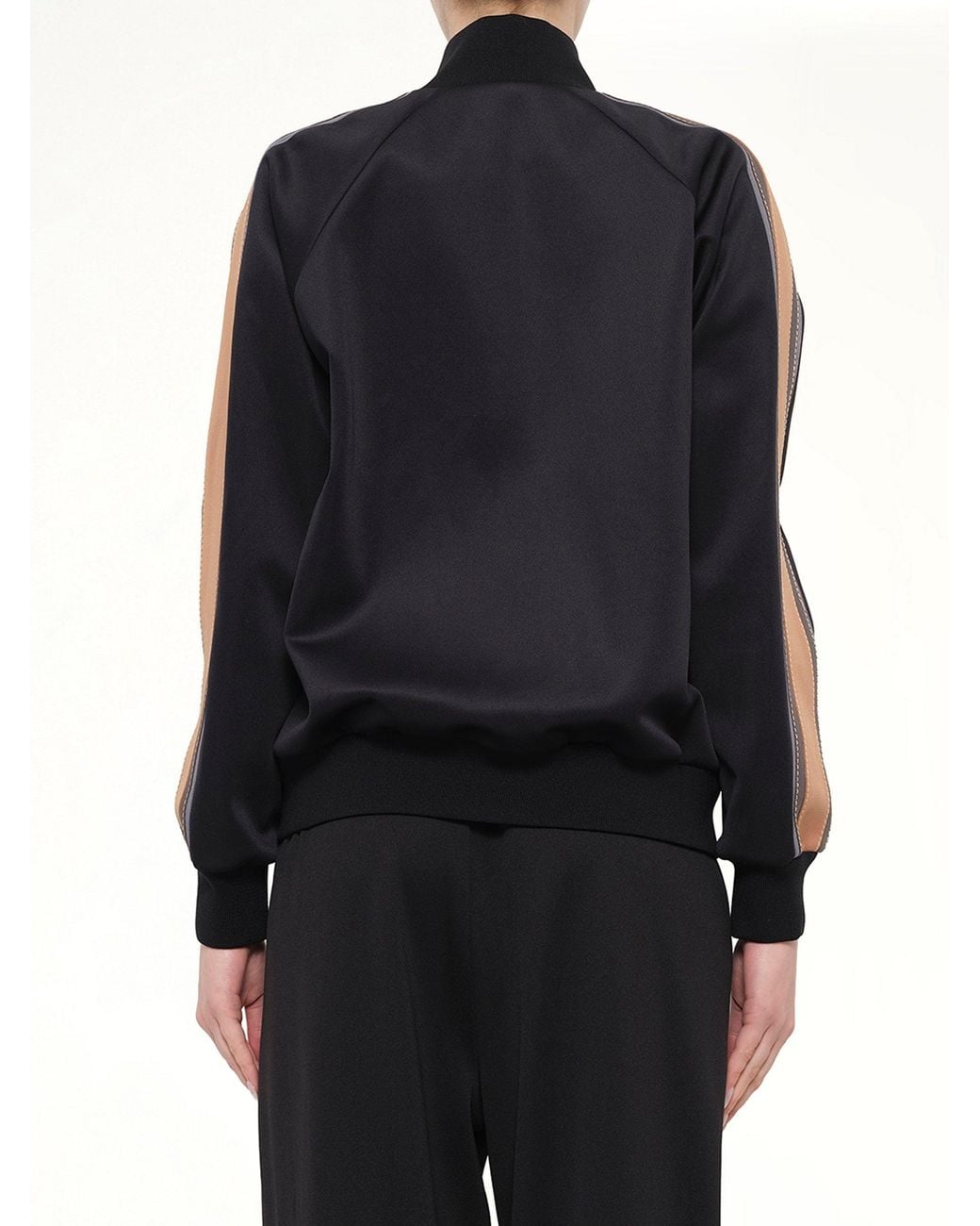 Marc Jacobs Blue Side-Stripe Zip-Up Jacket