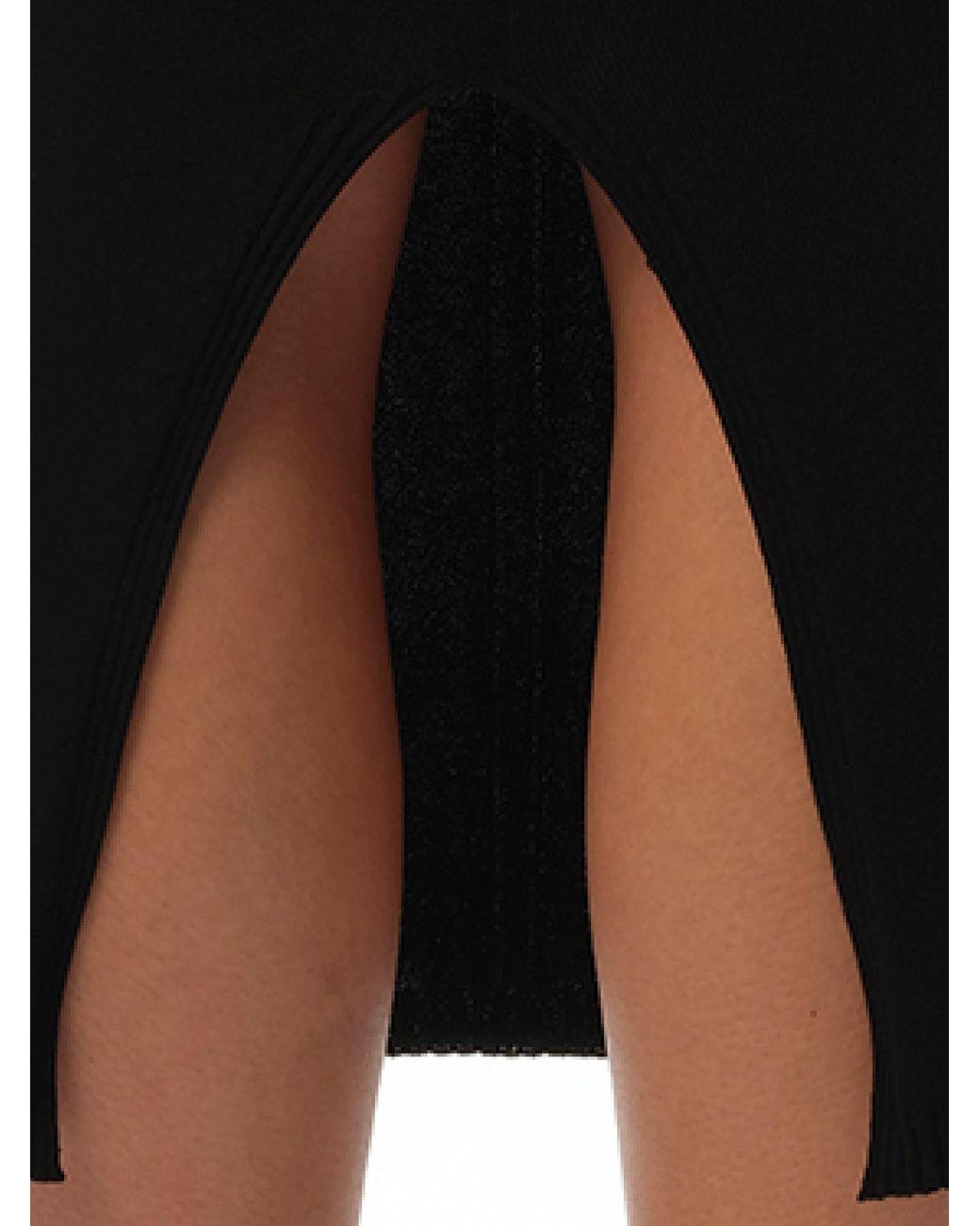 Rick Owens Black Calf Skirt
