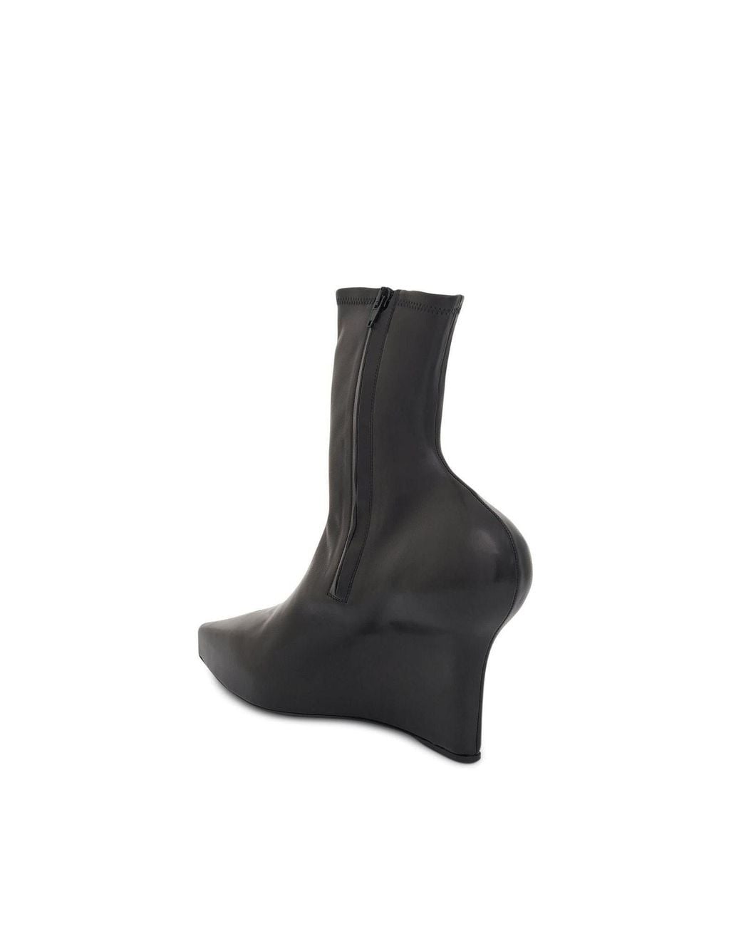 Givenchy Black Nappa Leather Ankle Boots