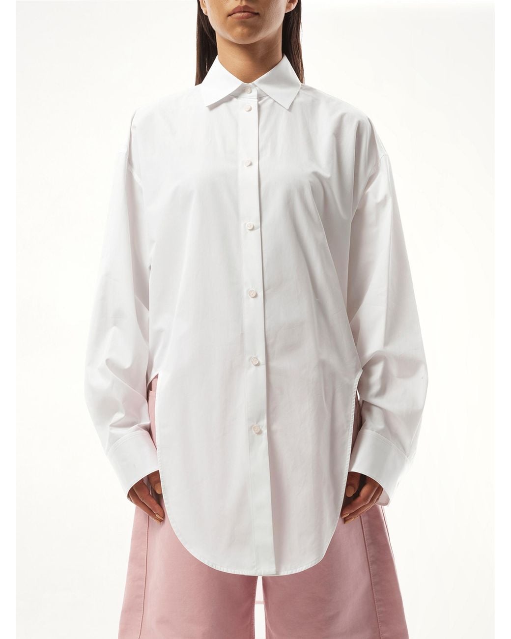 Loewe White Cut-Out Shirt
