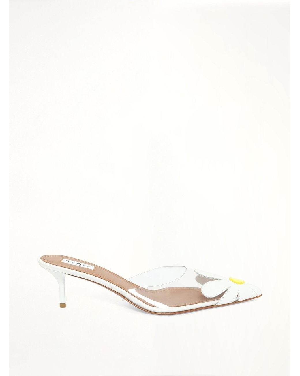 Alaïa Natural Bloom Mules