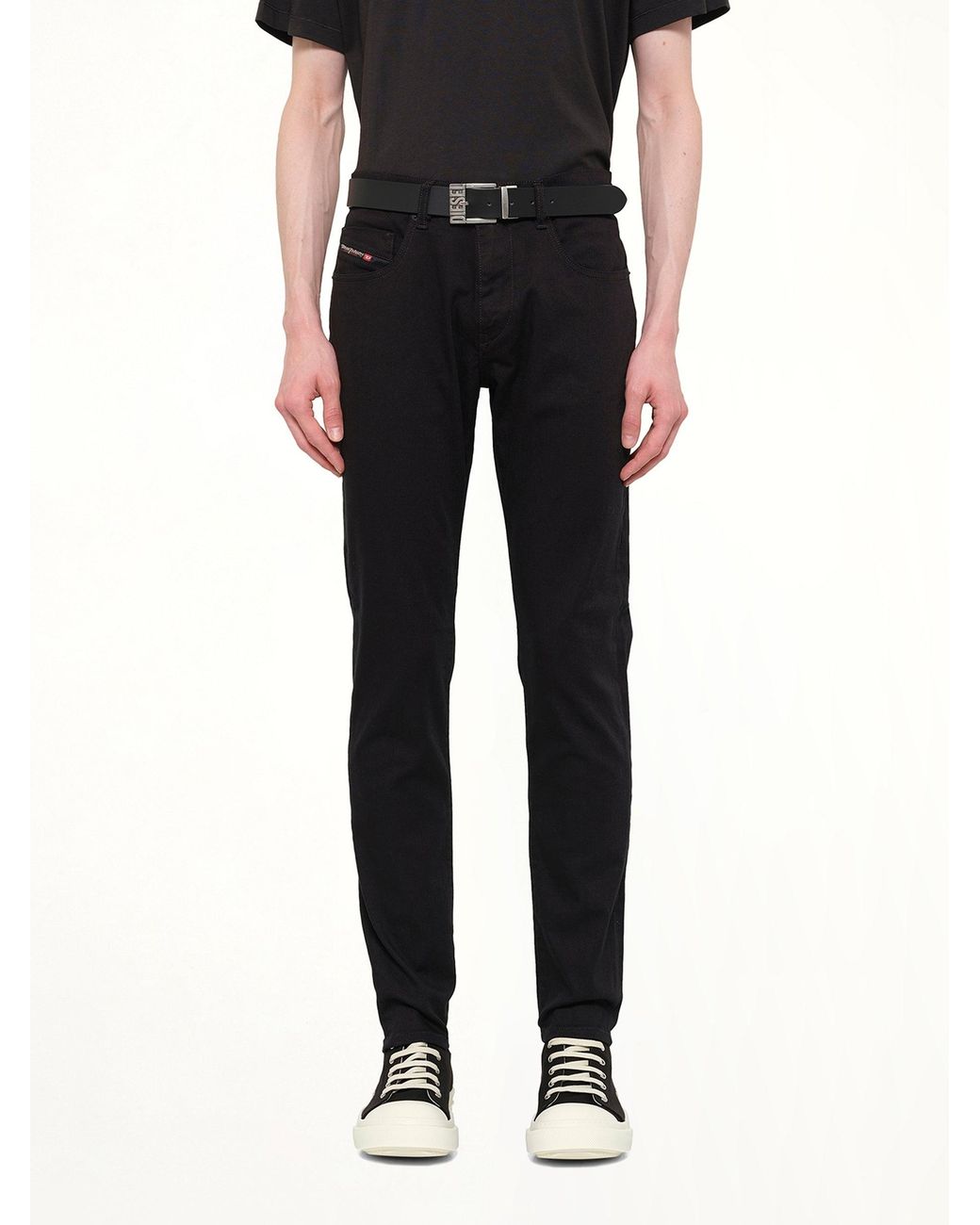 DIESEL Black 2019 D-Strukt Slim Jeans for men