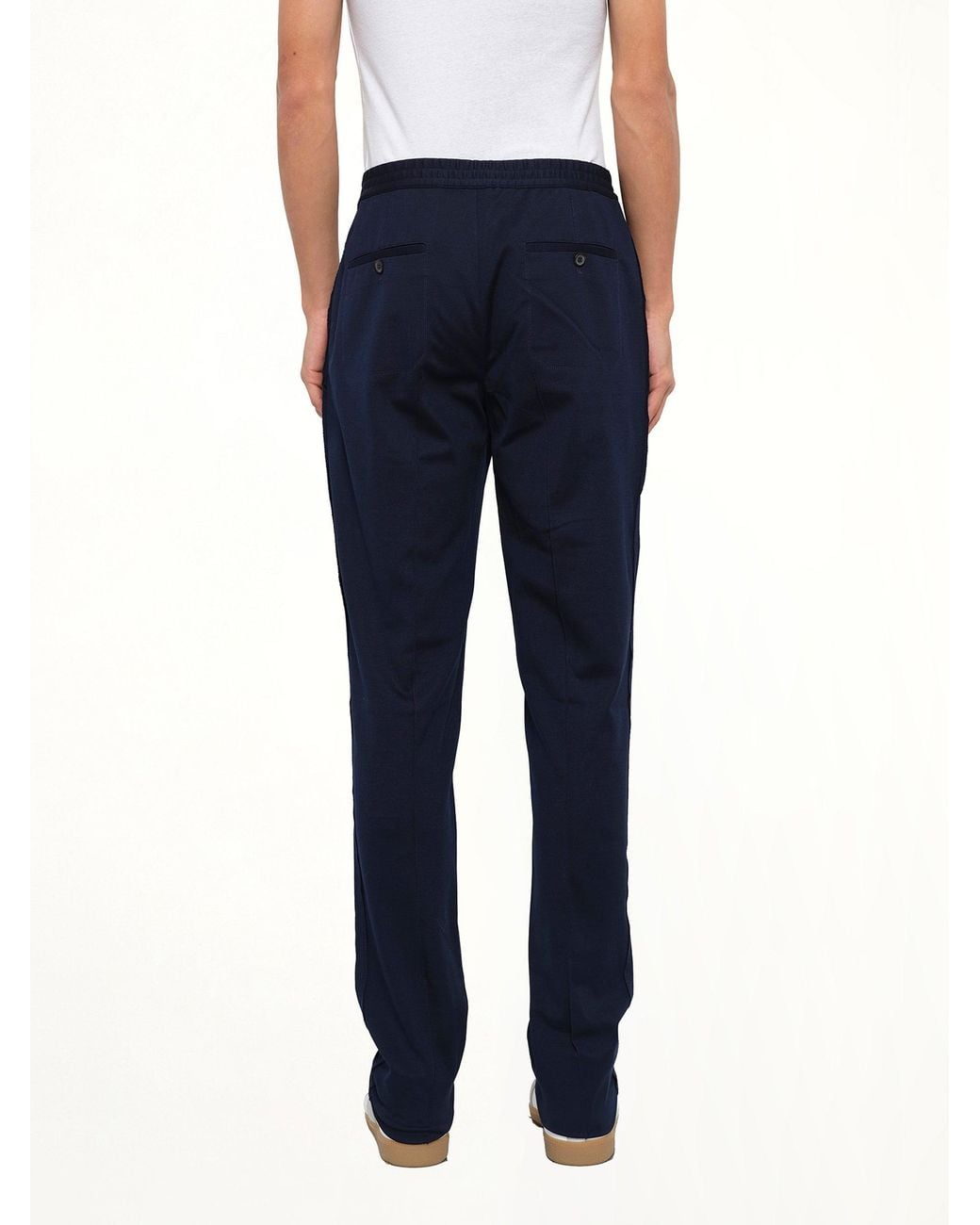 Lanvin Blue Straight Pant for men