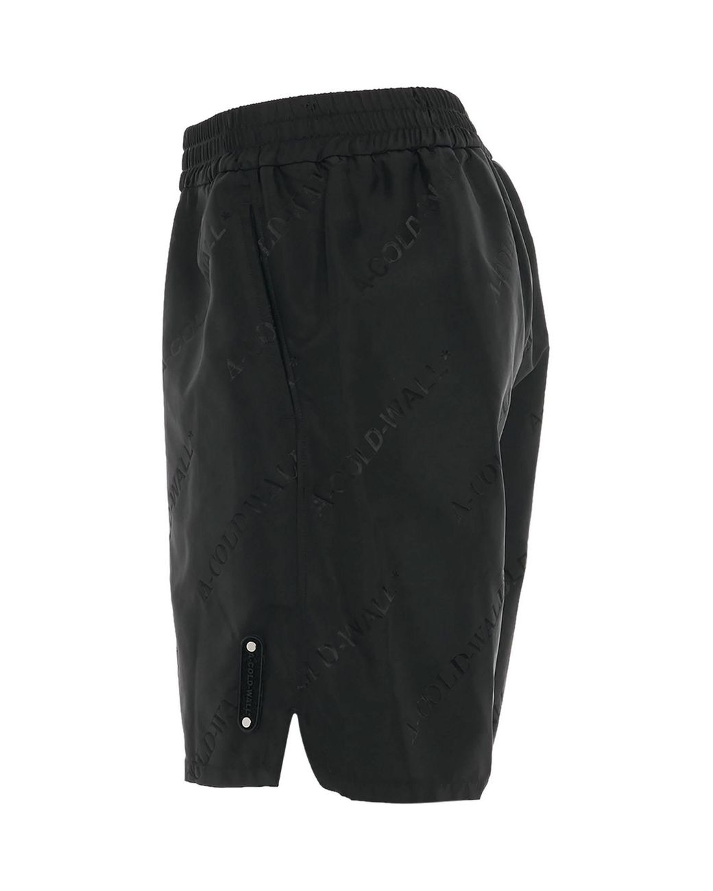 A_COLD_WALL* Black Monogram Shorts, 100% Polyamide for men