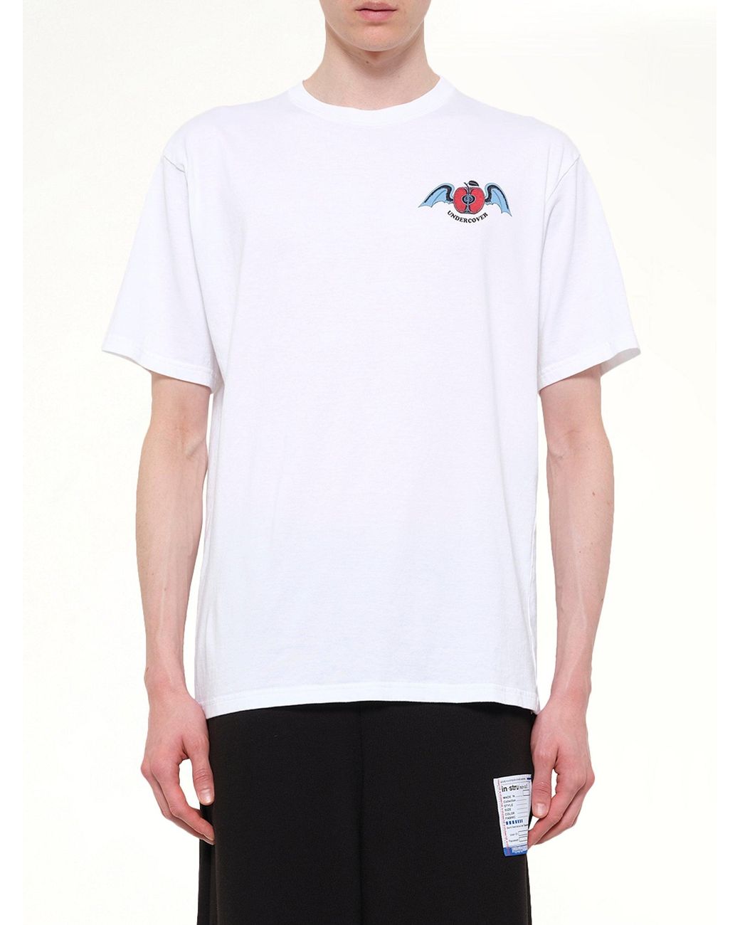 Undercover White Apple Wings T-Shirt for men