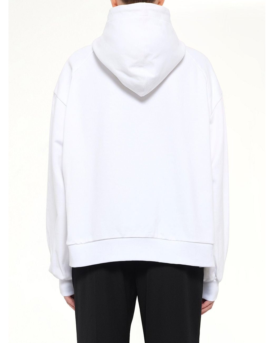 Juun.J White T-Rex Hoodie