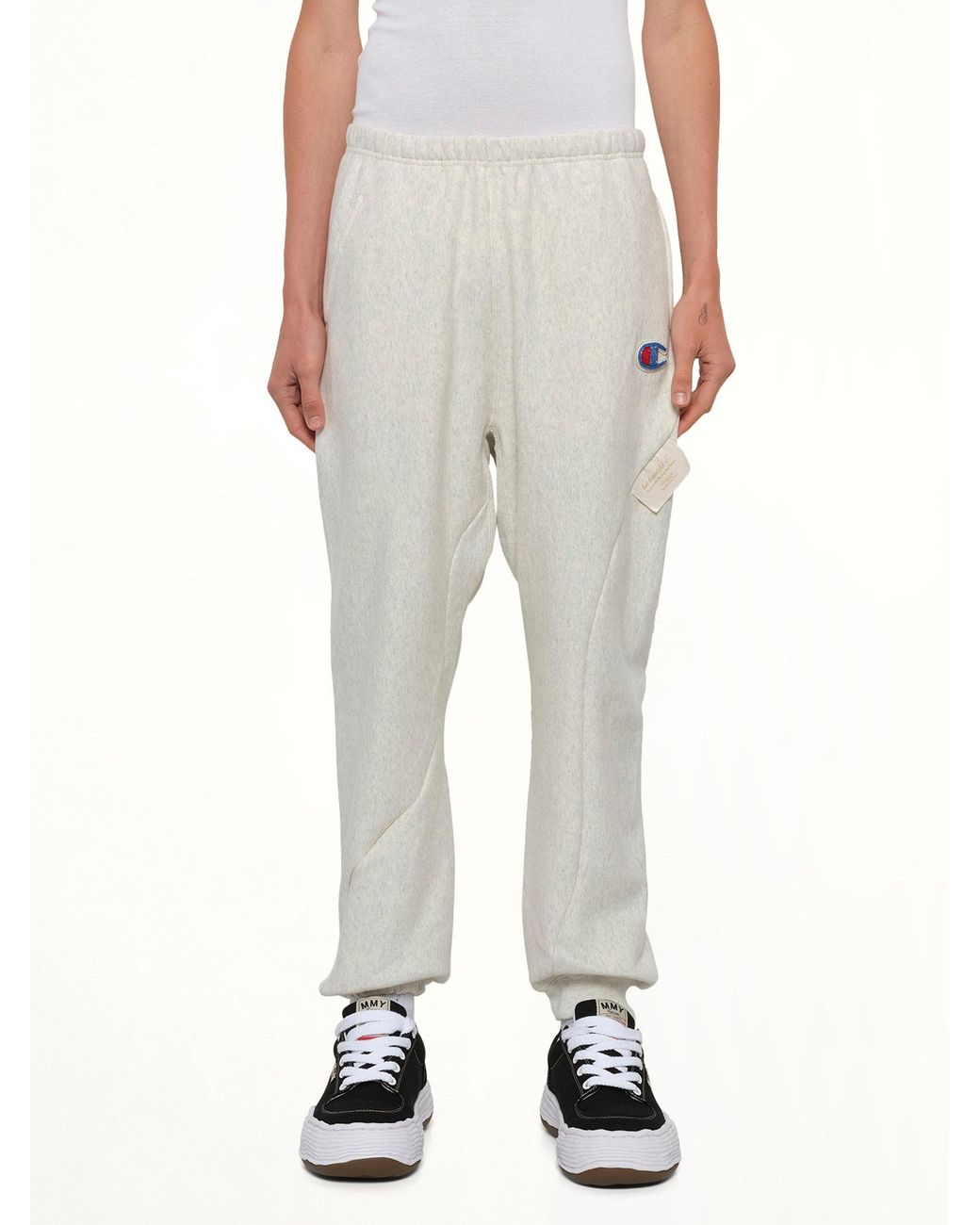 Undercover Gray X Champion Sweatpants for men