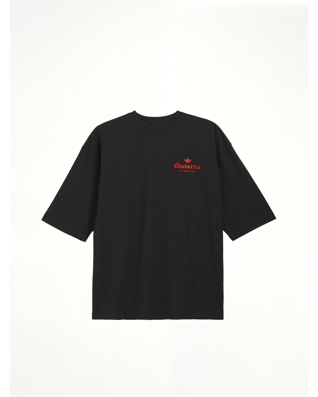 Willy Chavarria Black Adidas X Chavarria Dark Rose T-Shirt for men
