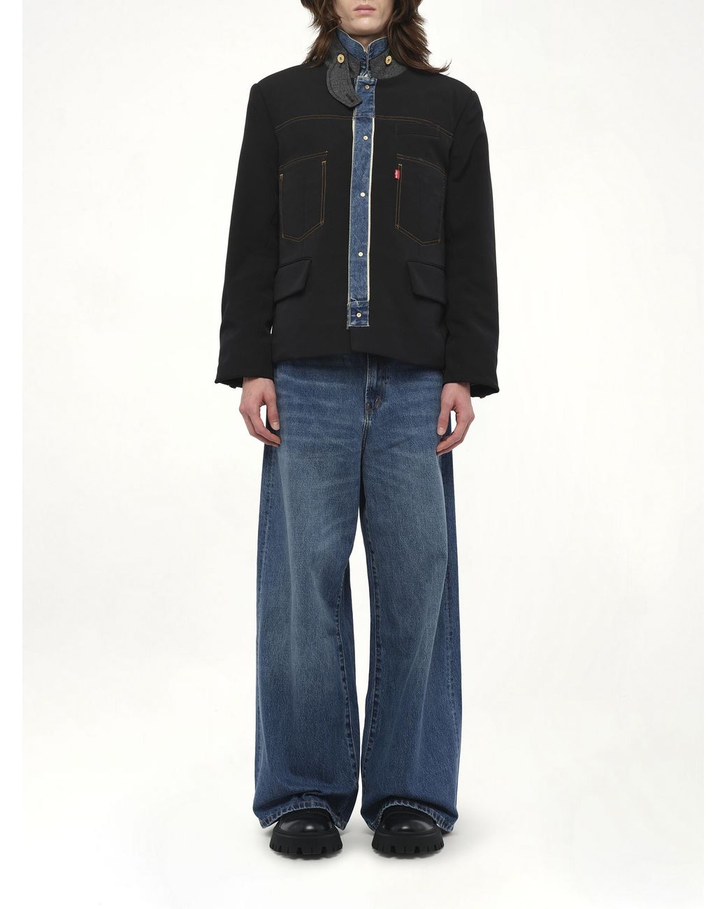 sacai-BlackBlue-X-Levis-Denim-