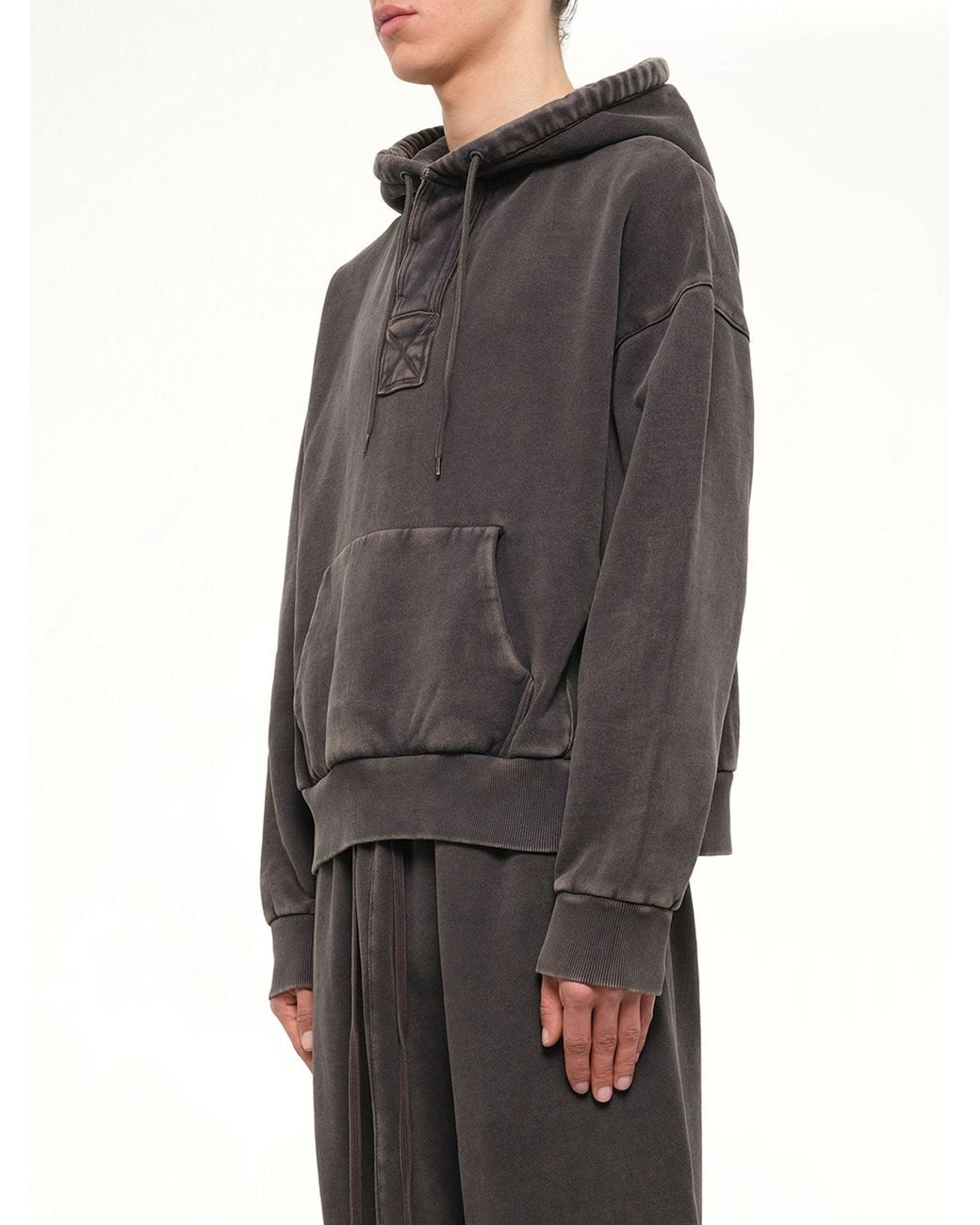 Entire studios Gray Surge Hood for men