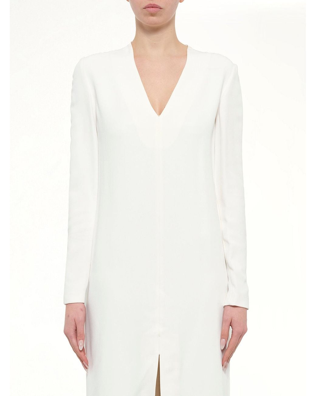 Lanvin White Long Dress