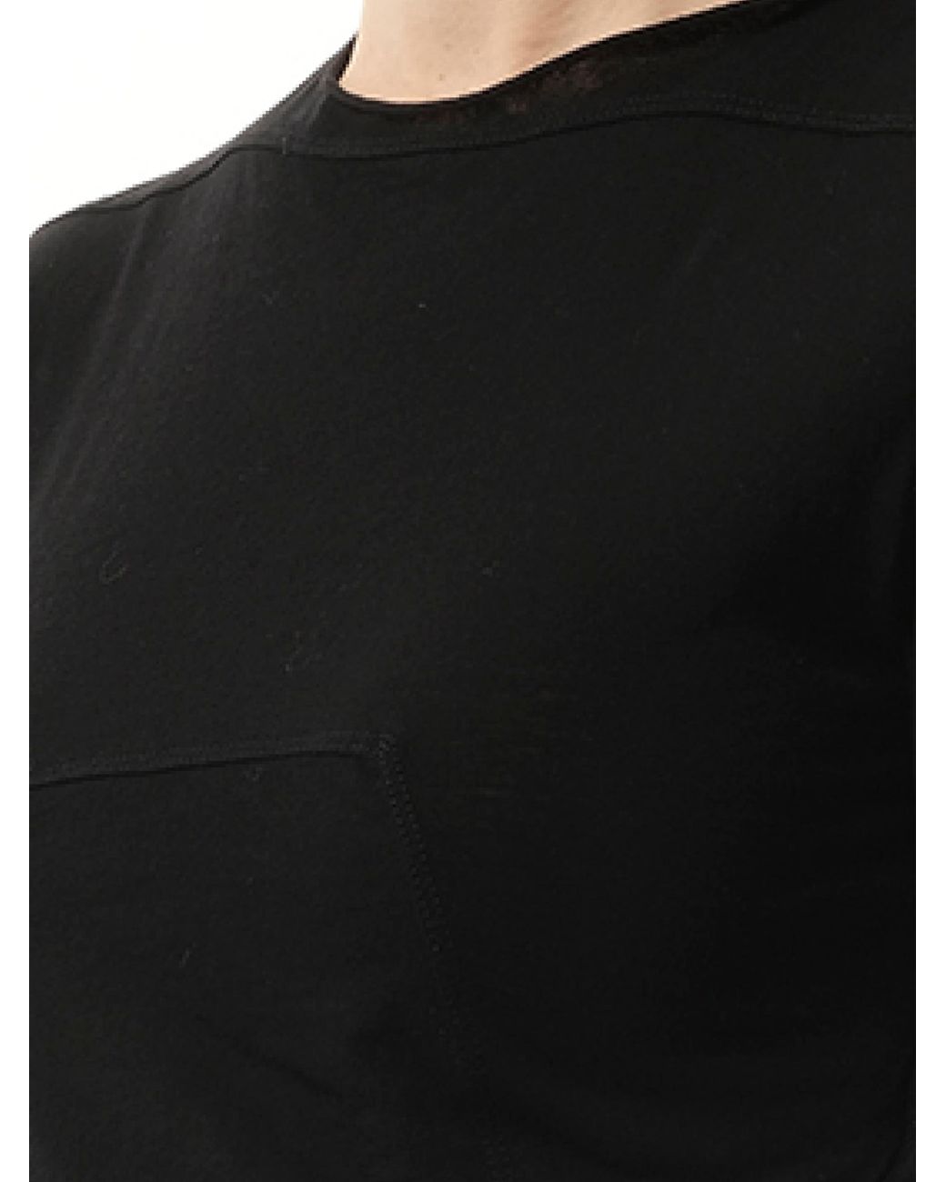Rick Owens Black Cashmere Edfu Top