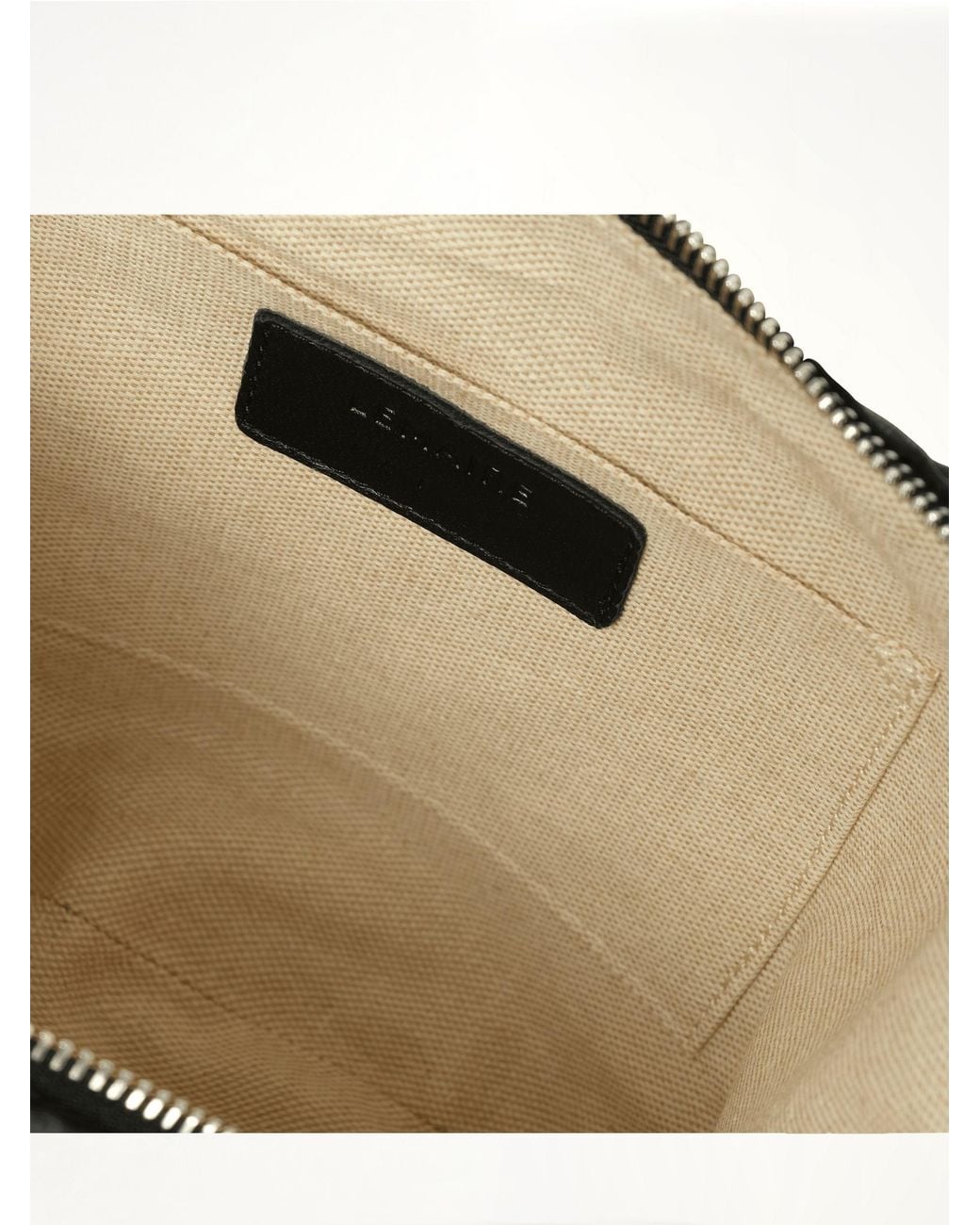 Lemaire Black Fortune Croissant Bag