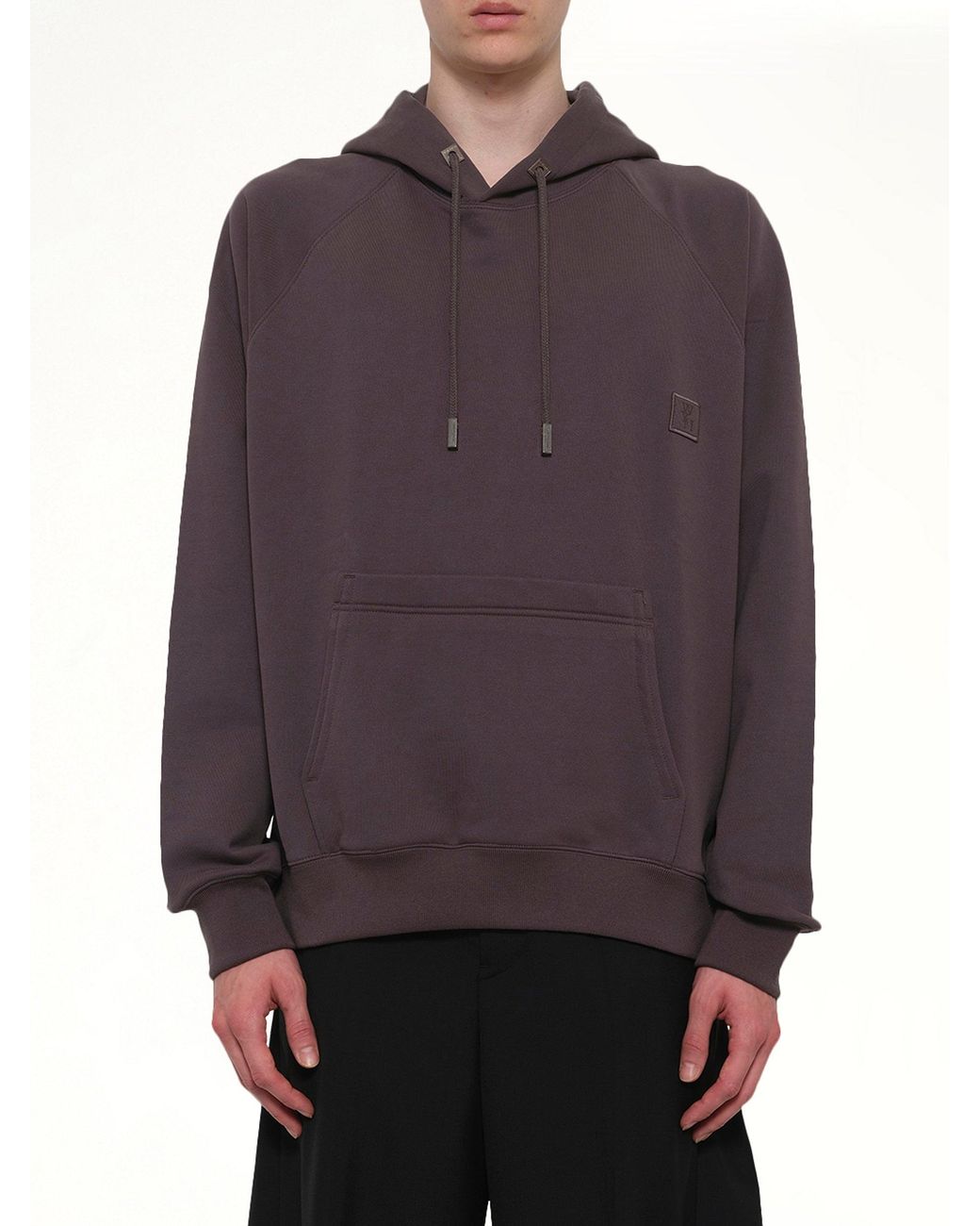 Wooyoungmi Purple Wym Patch Hoodie for men