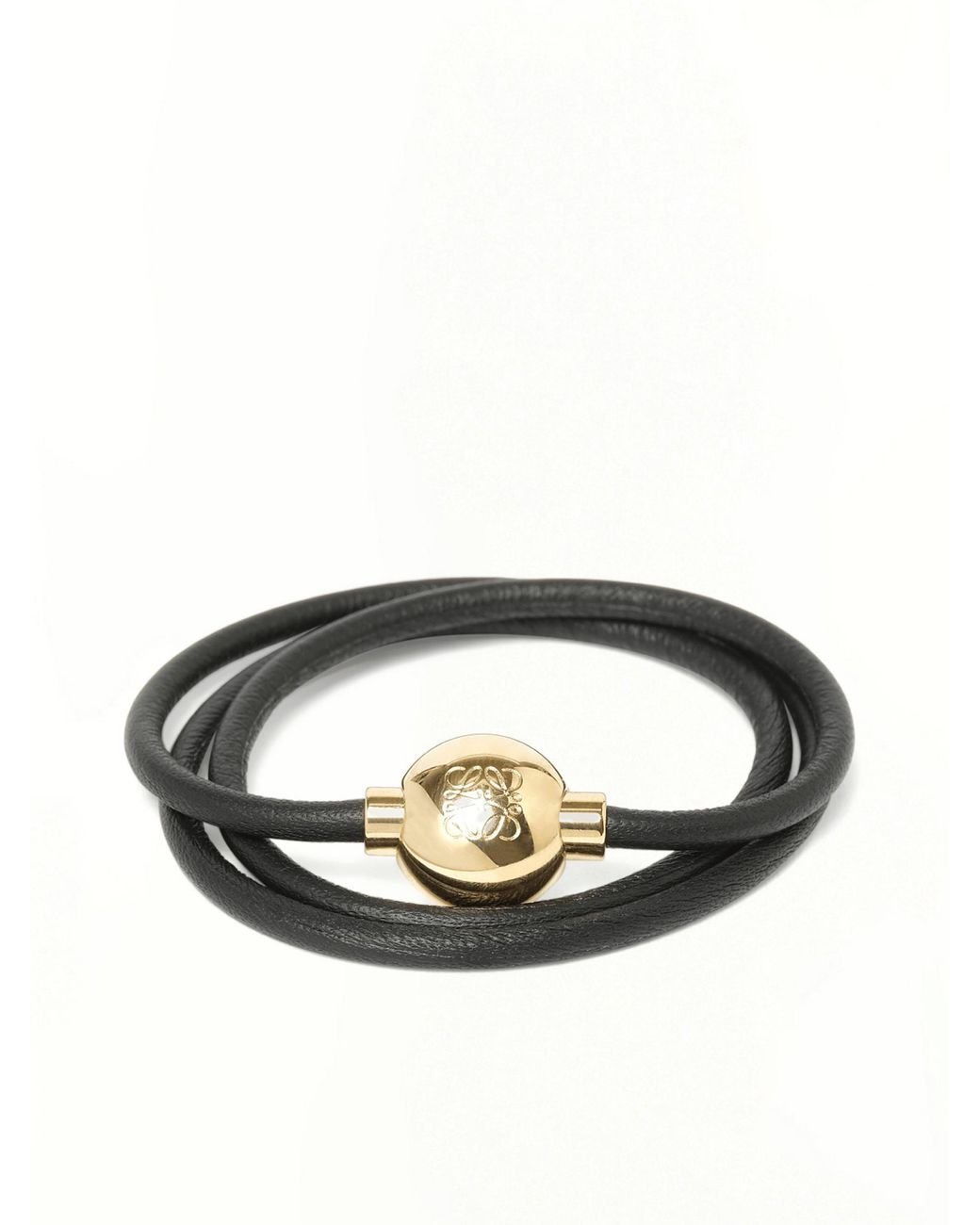 Loewe Black New Pebble Bracelet