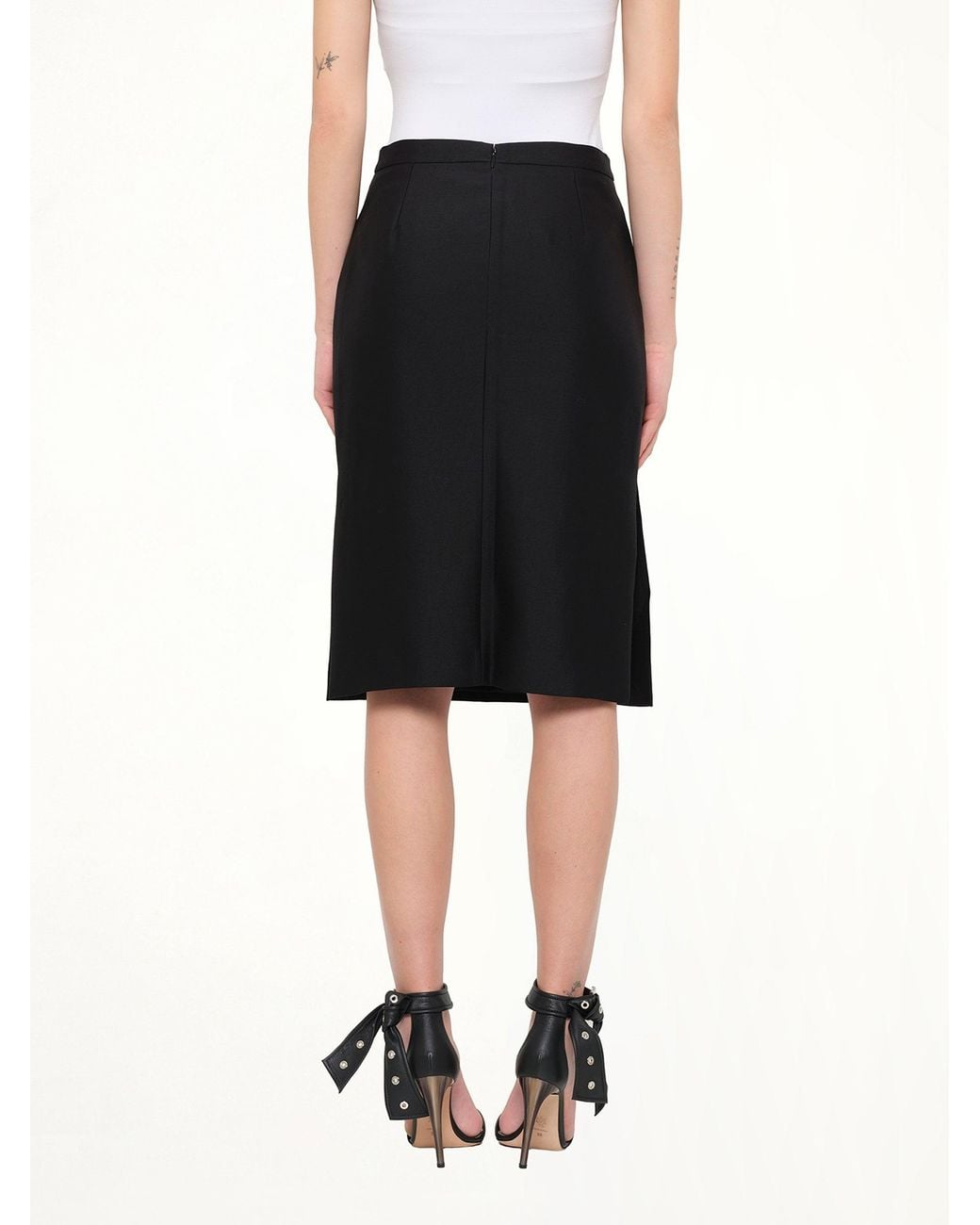 McQueen Black Skirt