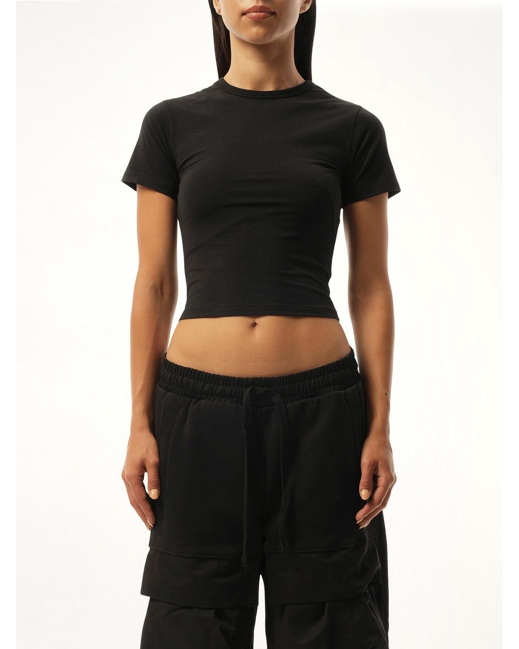 Entire studios Black Micro T-Shirt