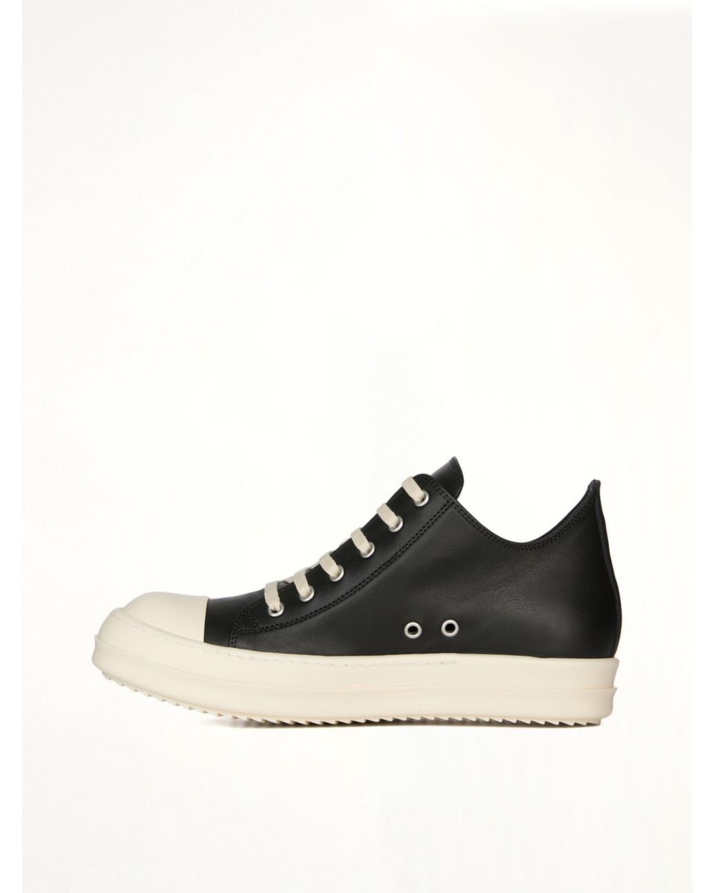 Rick Owens Black Low Sneaks