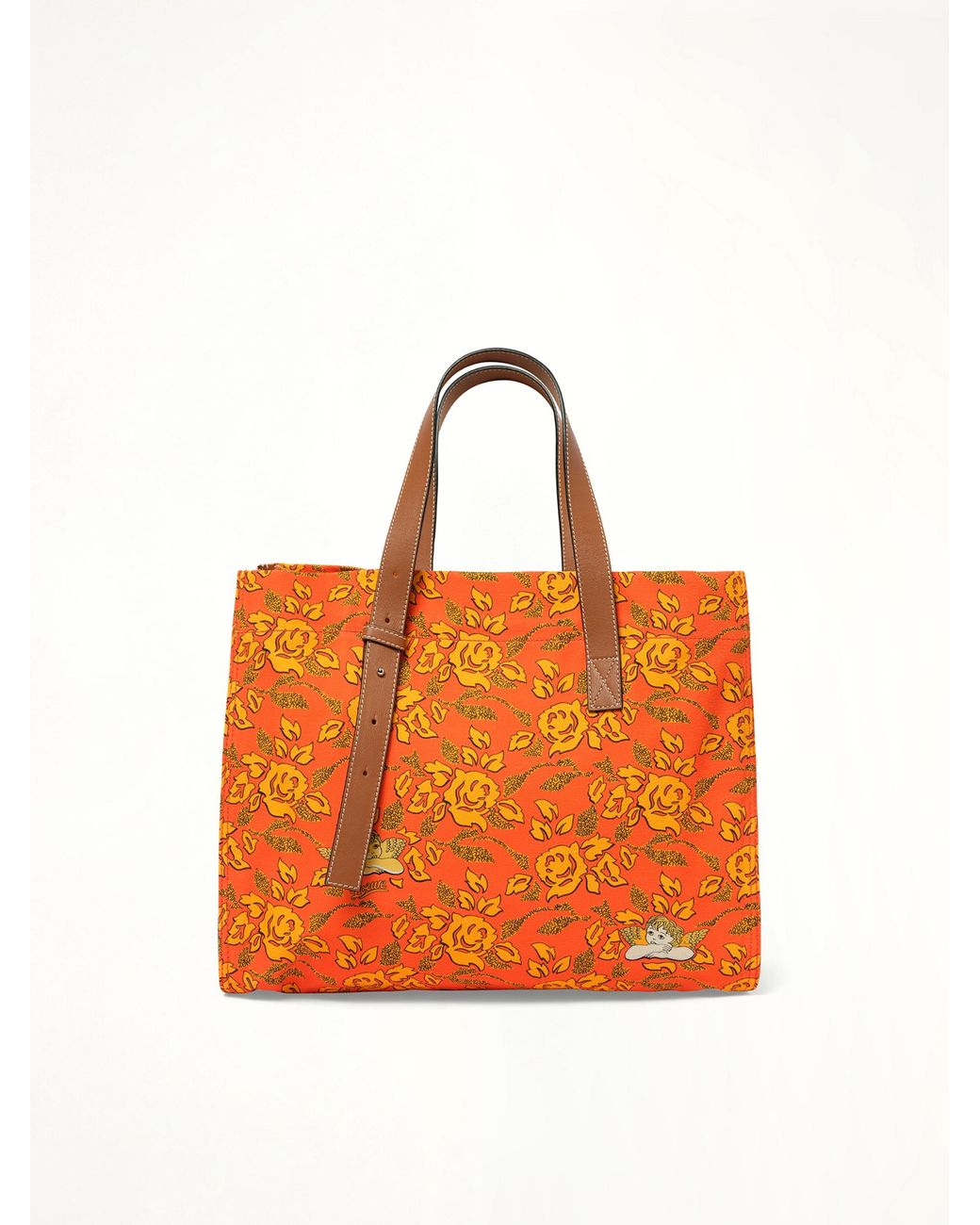 トートバッグ LOEWE  Loewe x Paula Print Tote in Orange トートバッグ LOEWE Loewe x Paula Print Tote in Orange Loewe