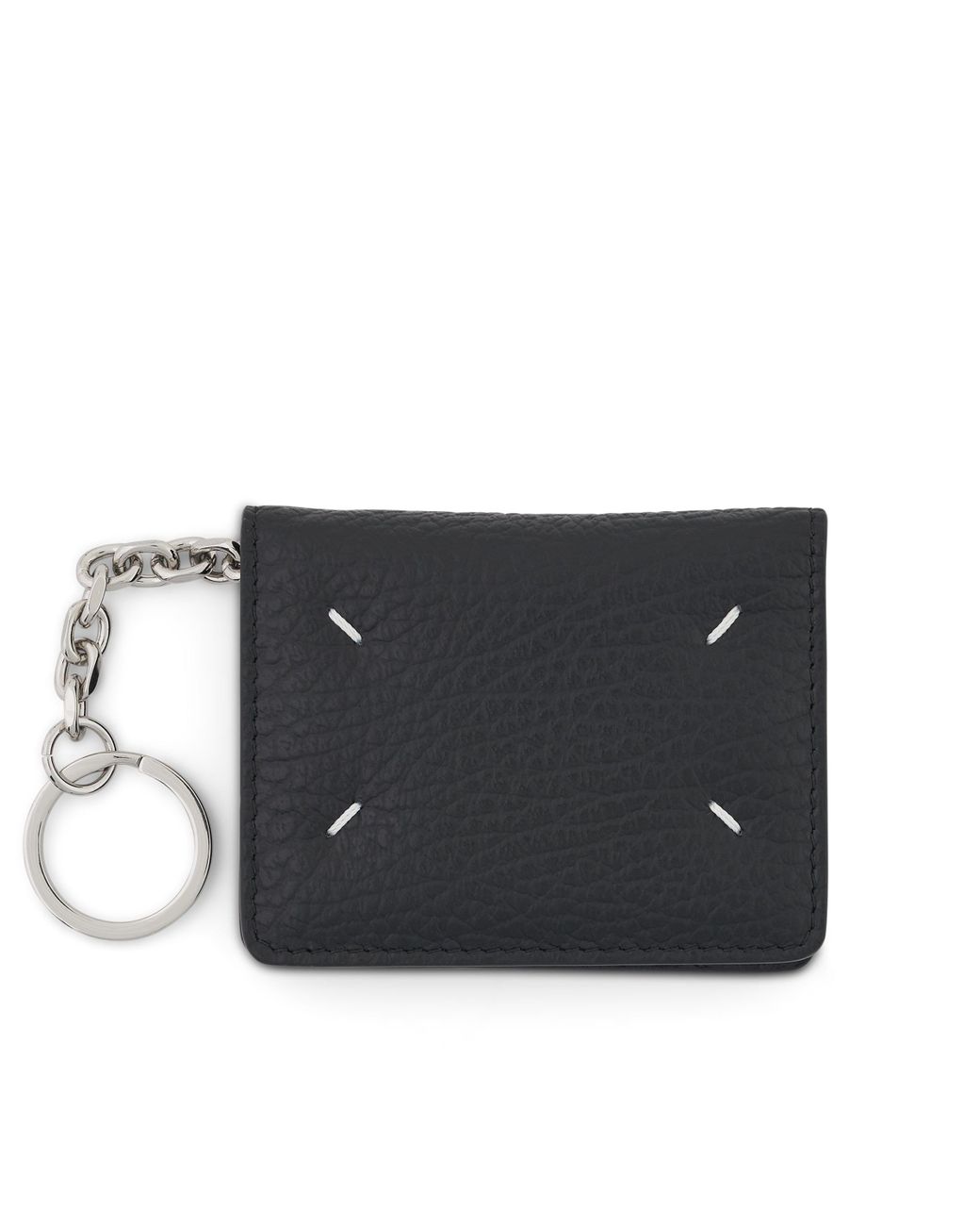 レザー 【Maison Margiela】Four-Stitch Top Zipped Cardholder (Maison Margiela