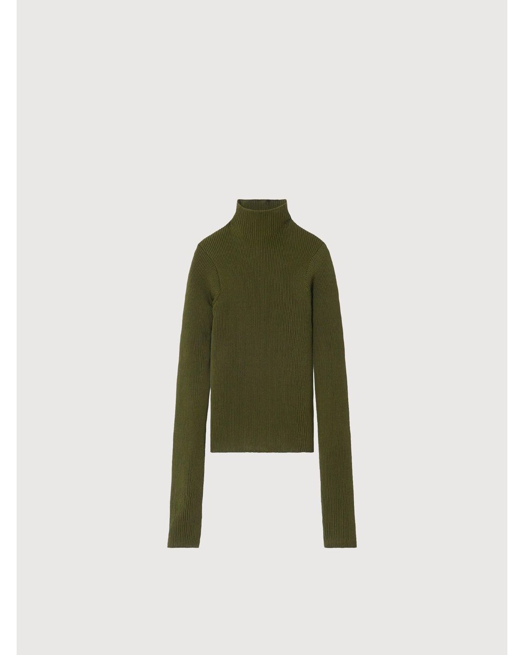 Rier Green Turtleneck