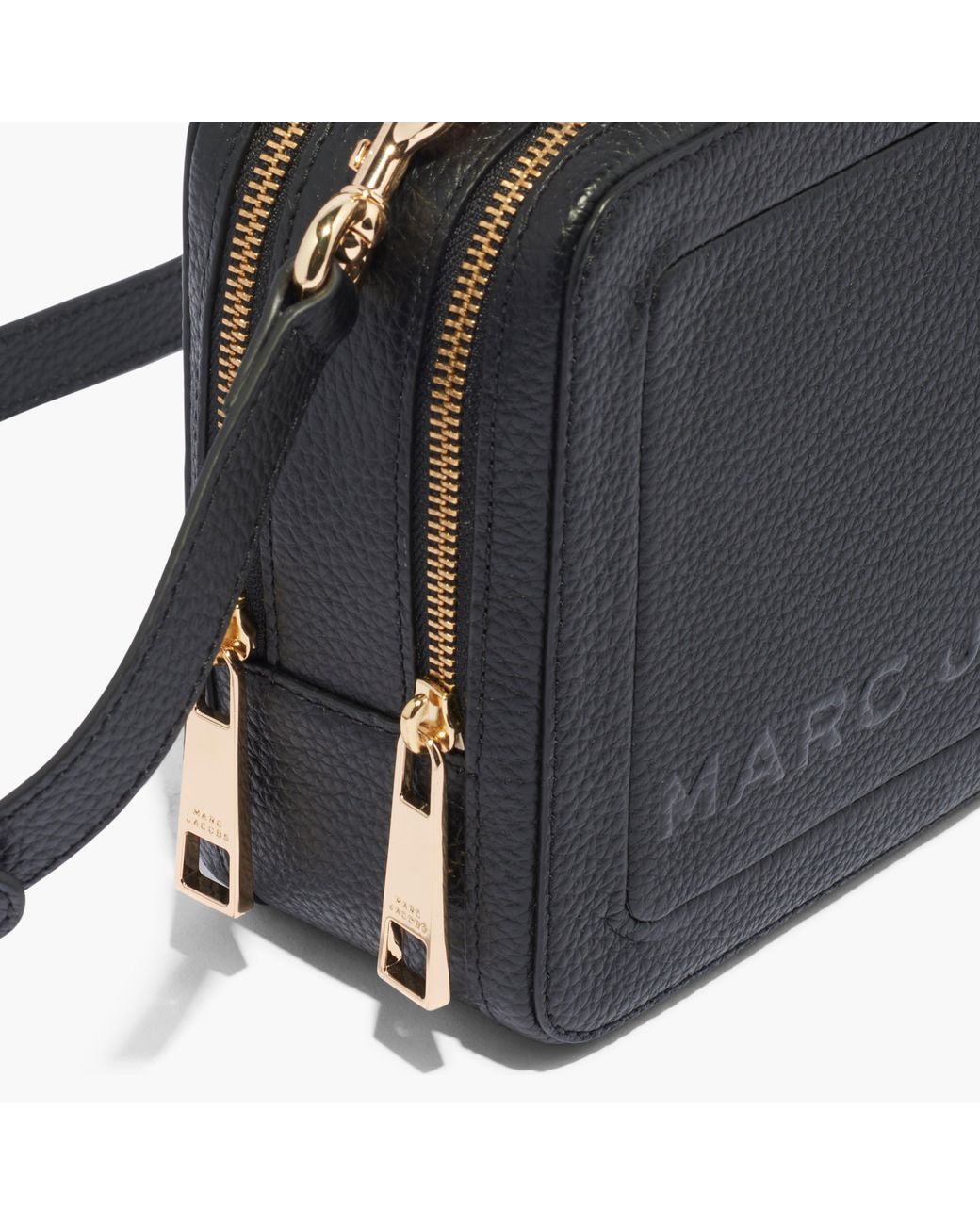 The box bag leather crossbody bag Marc Jacobs Black in Leather - 31818682