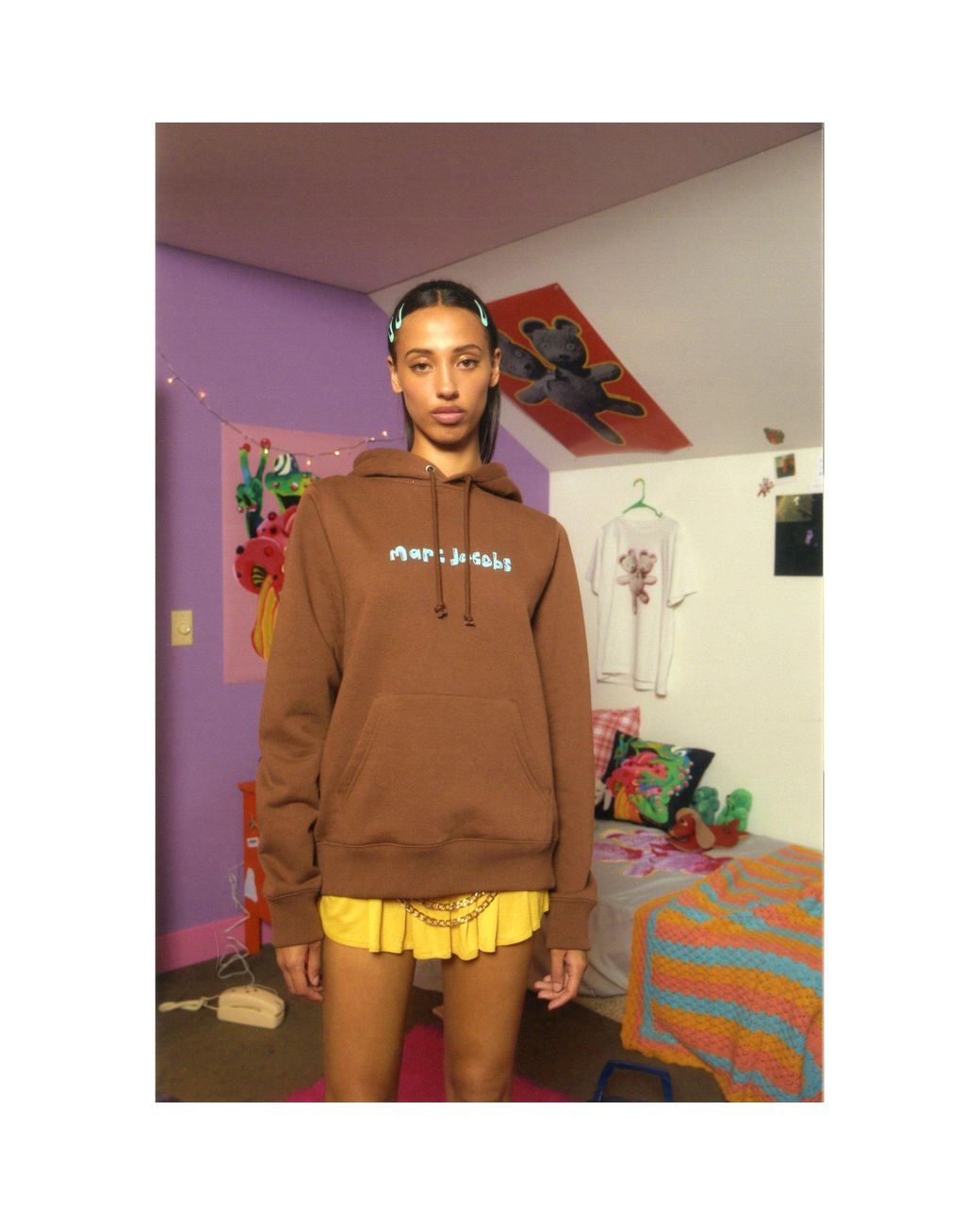 marc jacobs hoodie brown
