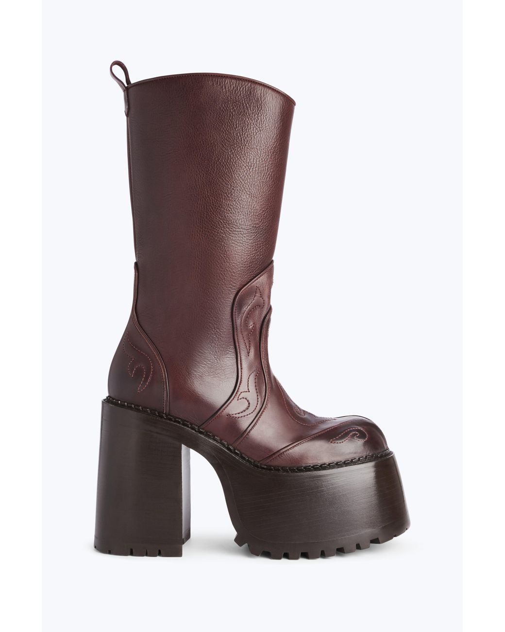 Marc Jacobs Margaret Platform Boot in Brown | Lyst