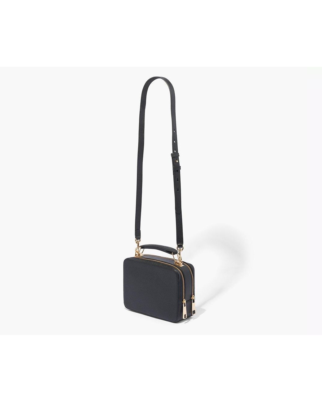 Marc Jacobs The Textured Box Bag in Black | Lyst