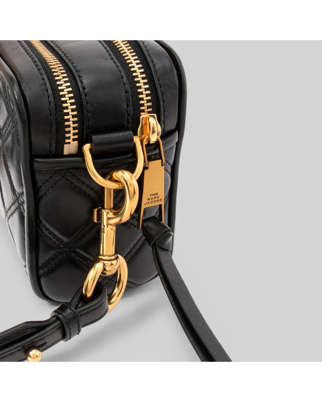 Marc Jacobs Quilted Softshot Crossbody Bag - Black Crossbody Bags, Handbags  - MAR173729