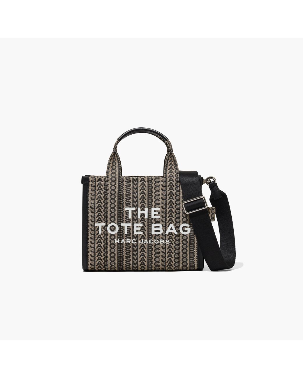 Marc Jacobs The Monogram Mini Tote Bag in Black | Lyst