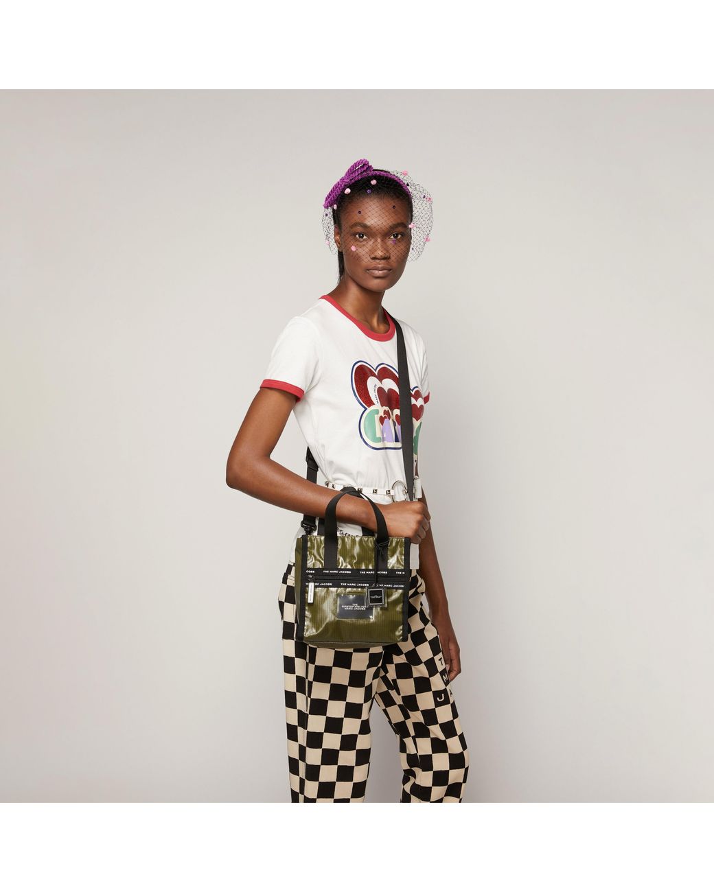 marc jacobs ripstop tote mini