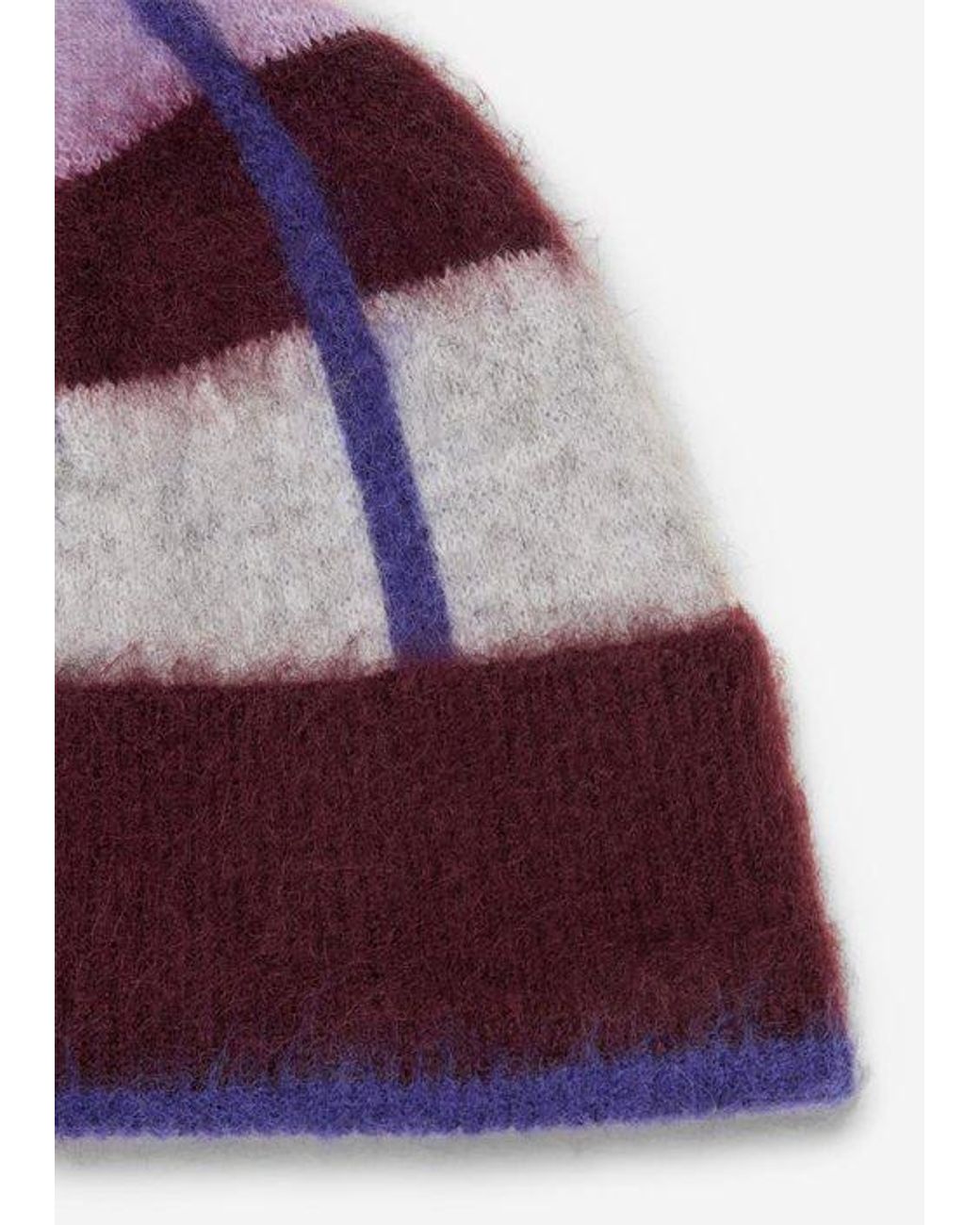 Marc O' Polo Purple Jacquard-Mütze