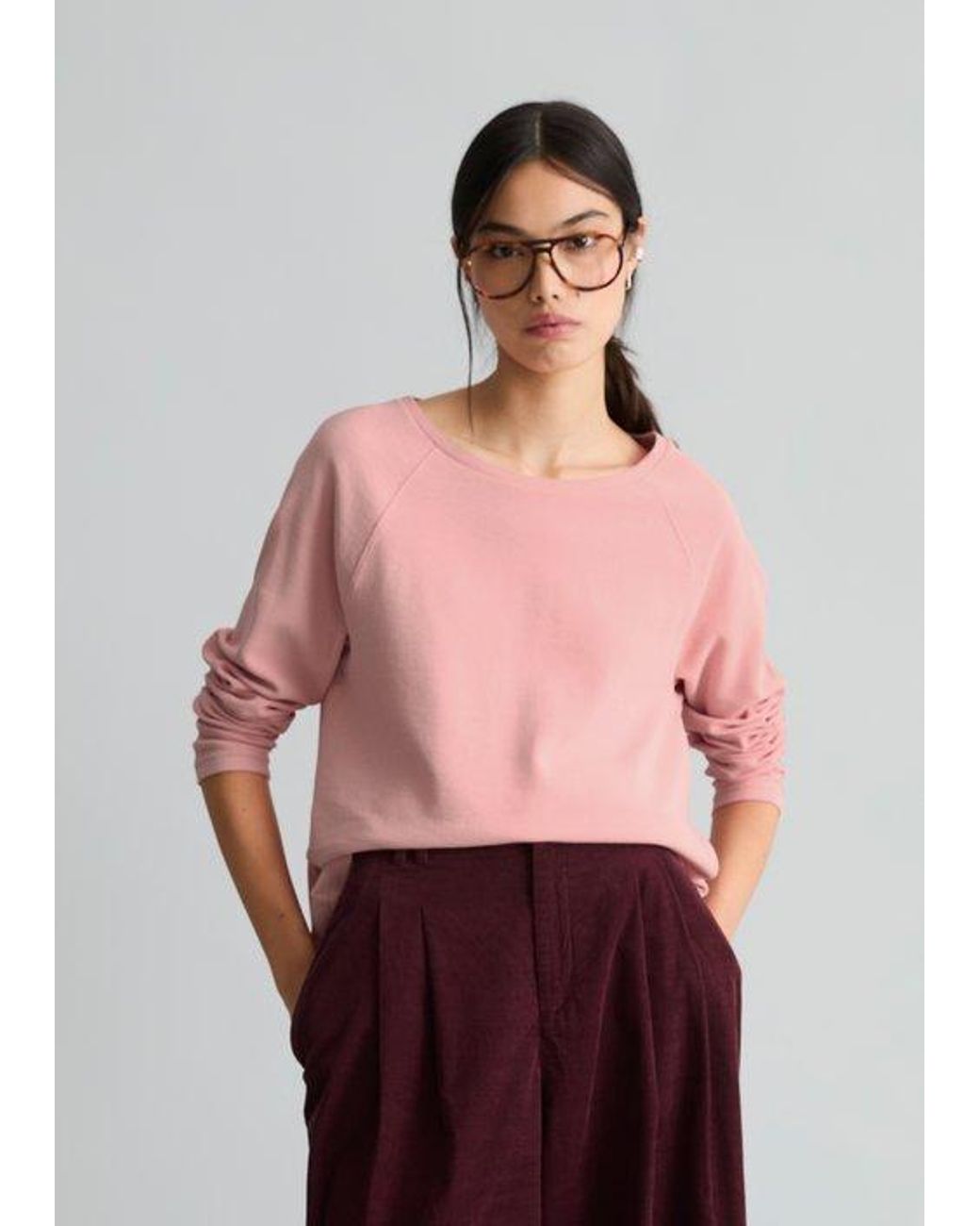 Marc O' Polo Longsleeve Regular in het Red