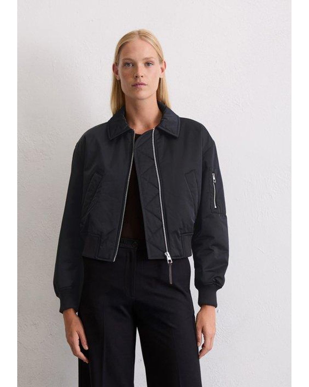 Marc O' Polo Normale Blouson in het Blue