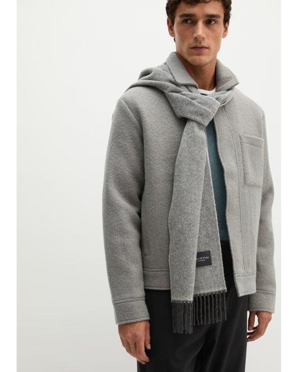 Marc O' Polo Schal in Gray für Herren