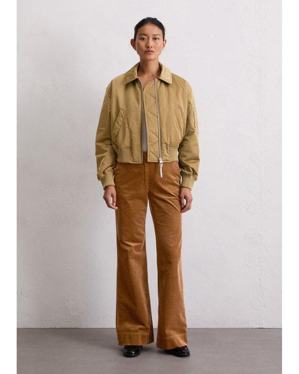 Marc O' Polo Normale Blouson in het Natural