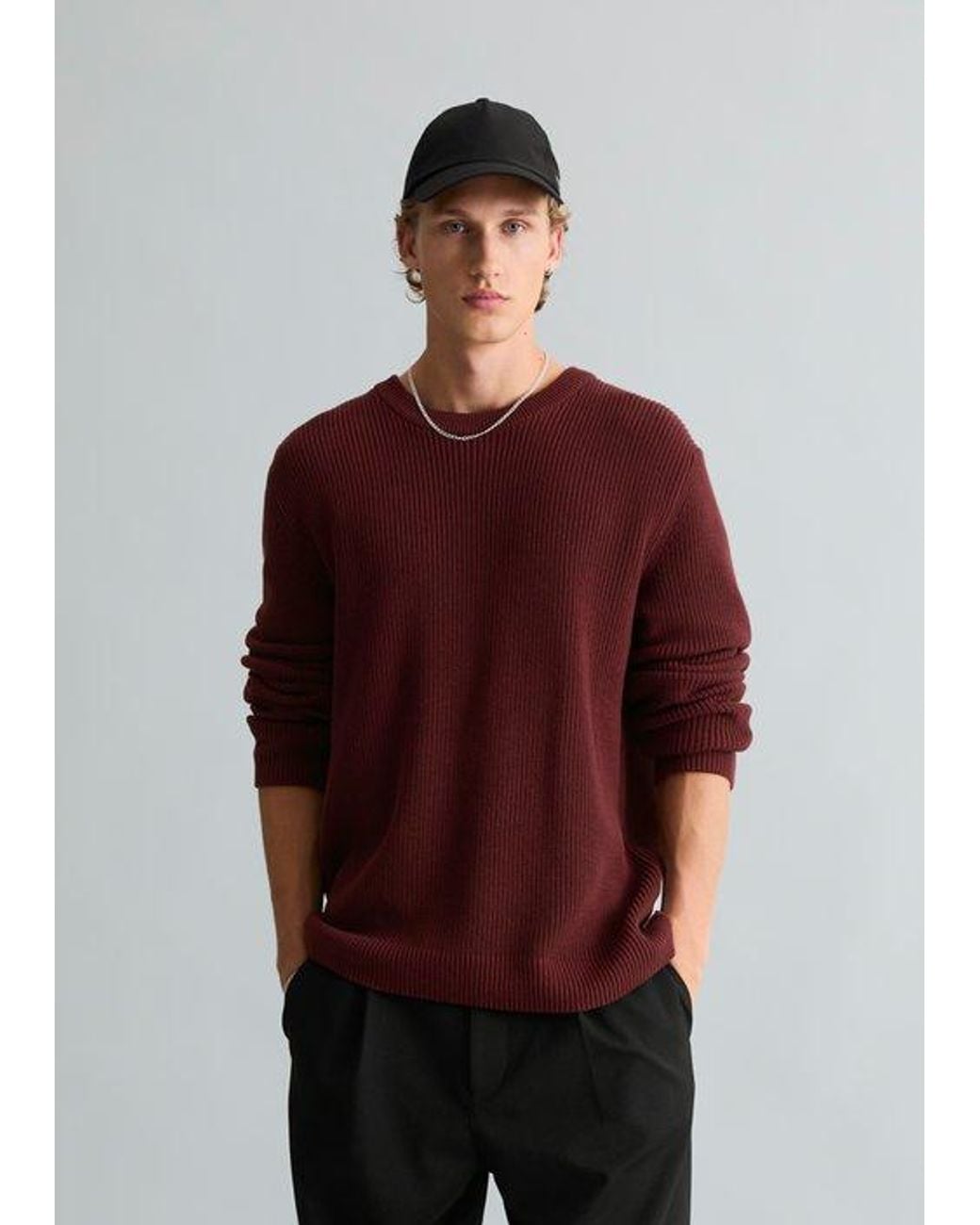 Marc O' Polo Pullover Regular in Red für Herren