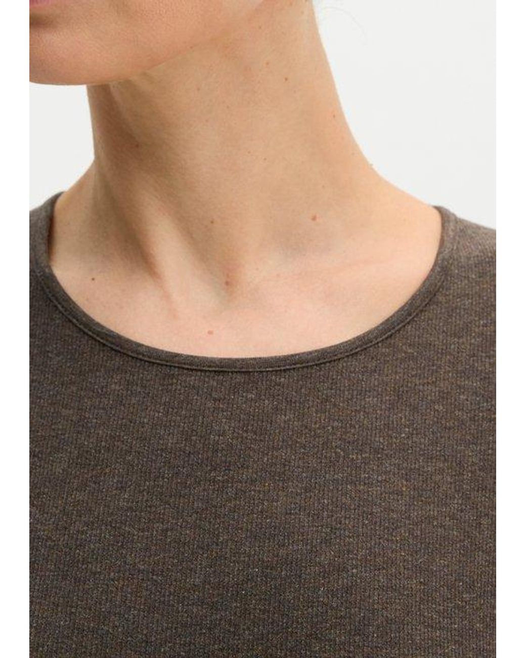 Marc O' Polo Longsleeve Regular in het Brown