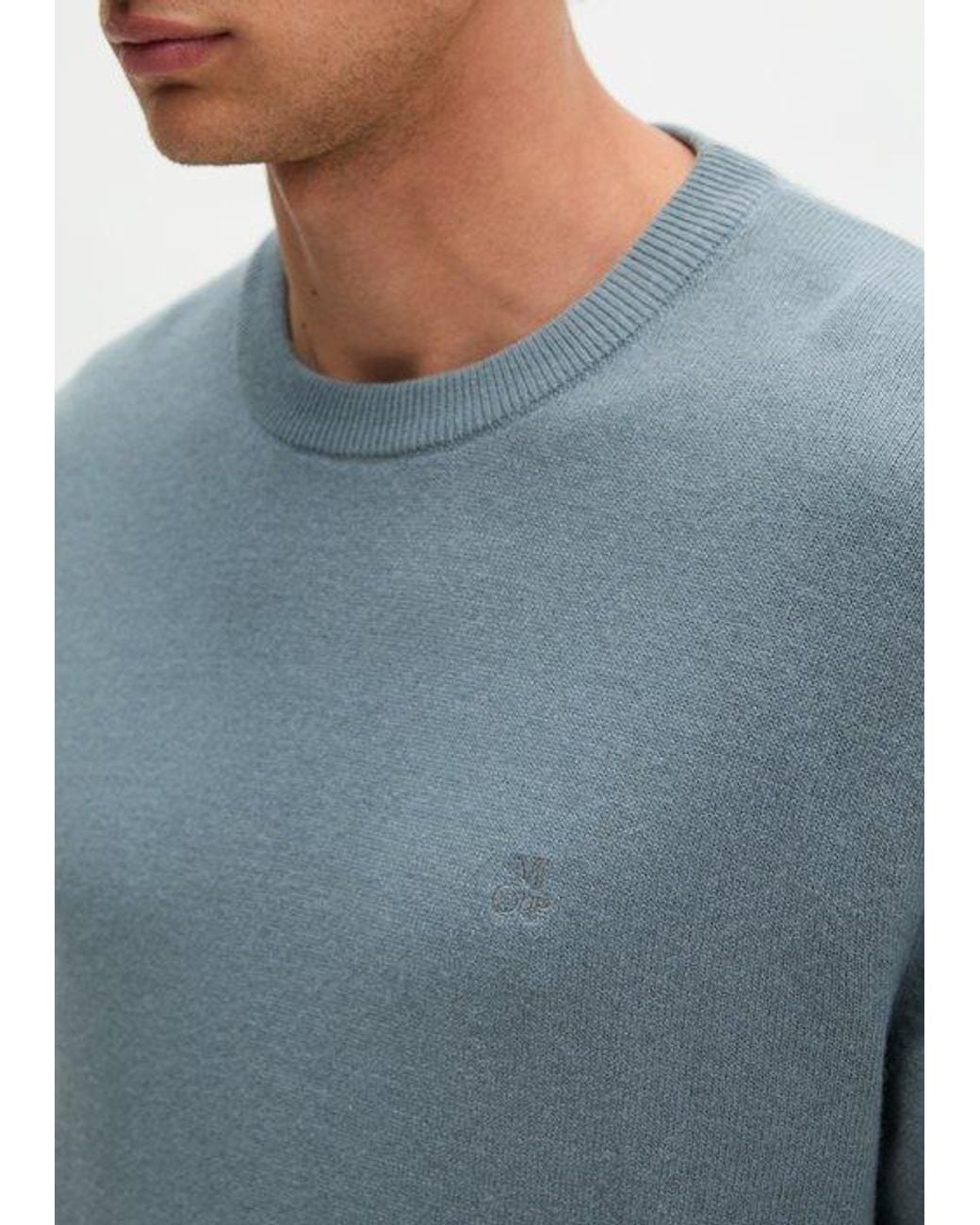 Marc O' Polo Trui Regular in het Blue voor heren
