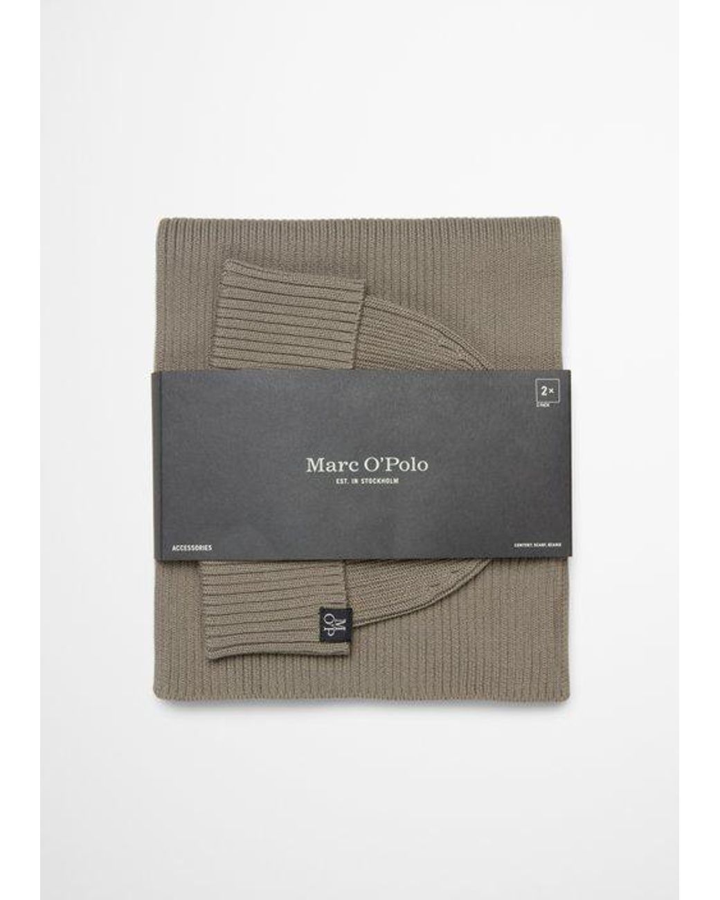 Set Berretto E Sciarpa di Marc O' Polo in Gray da Uomo