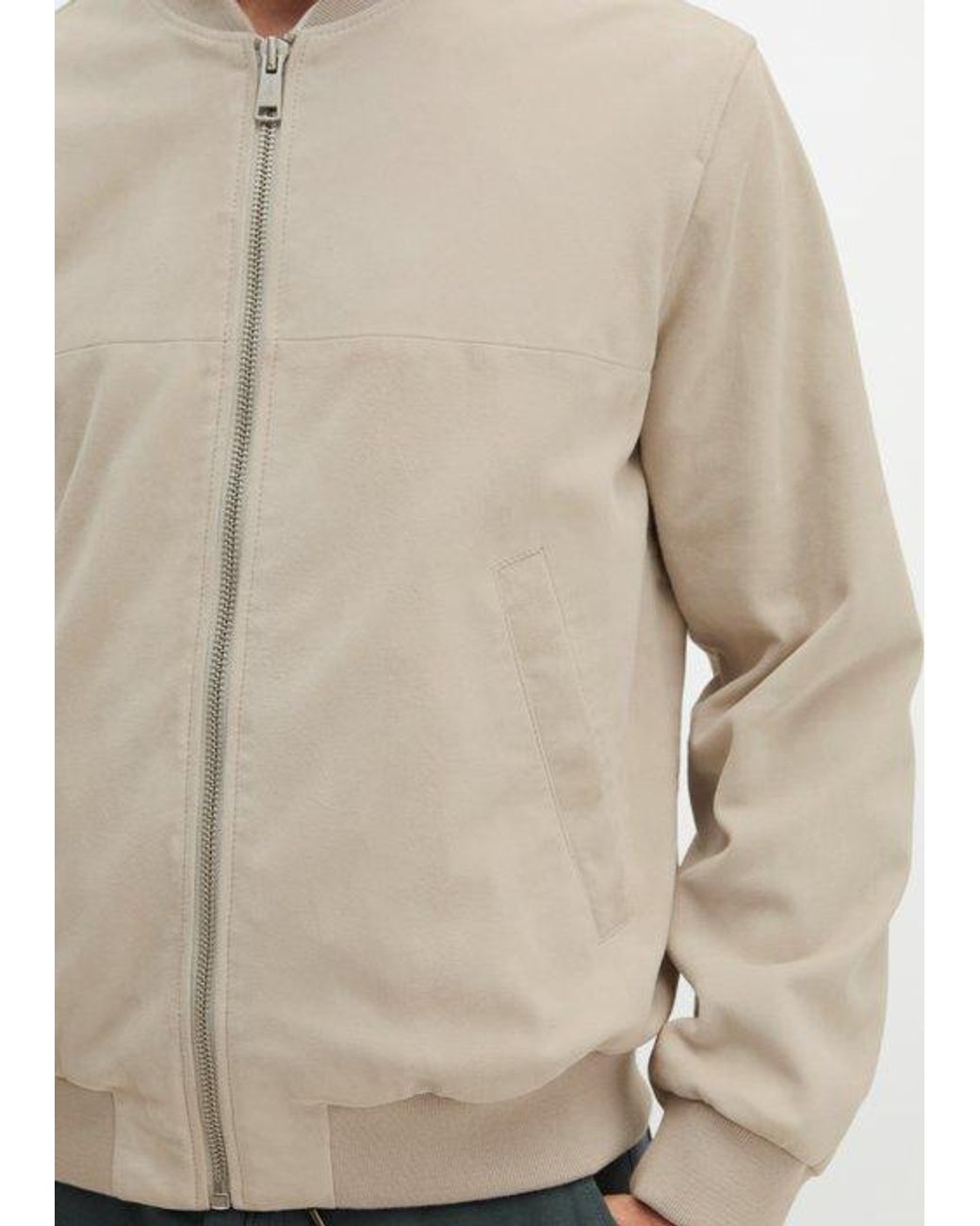 Marc O' Polo Leren Jack Regular in het Natural voor heren