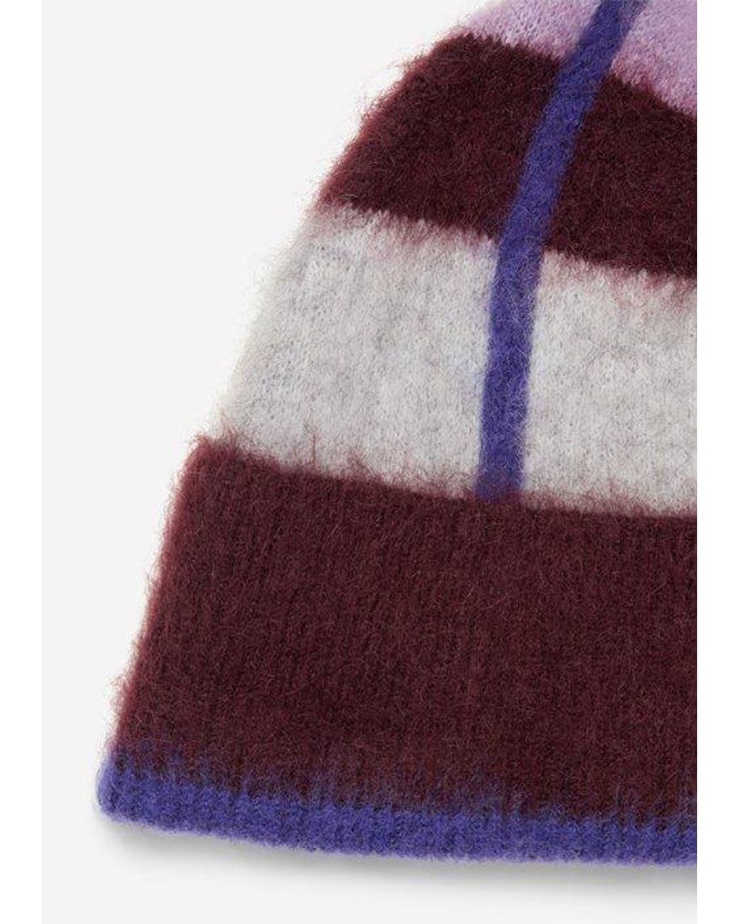 Marc O' Polo Purple Jacquard-Mütze