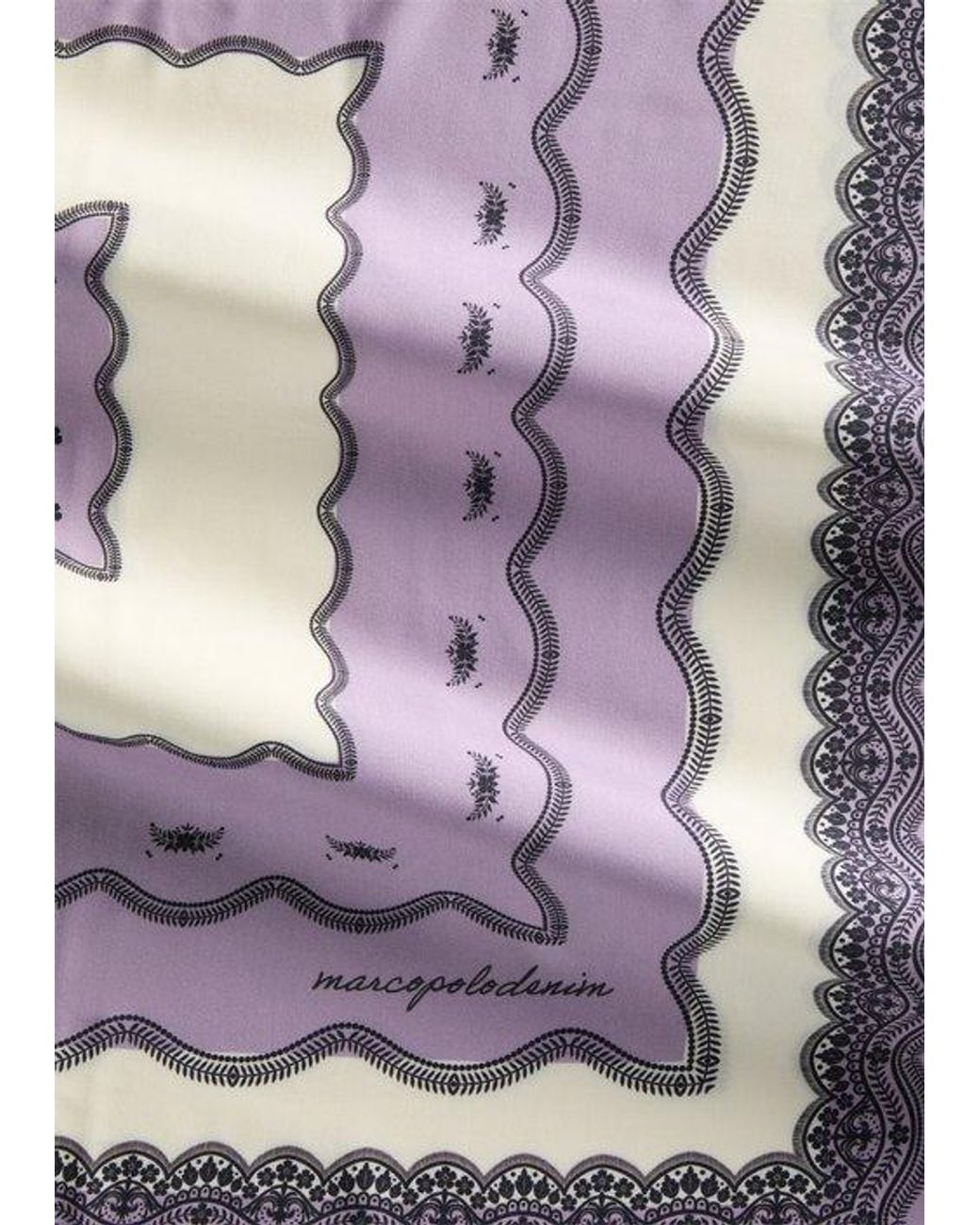 Bufanda Estampada Marc O' Polo de color Purple