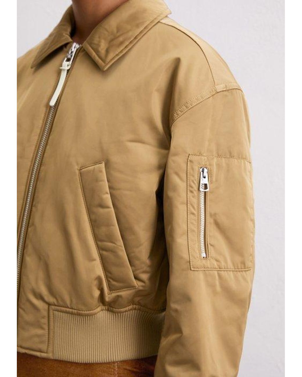 Marc O' Polo Normale Blouson in het Natural