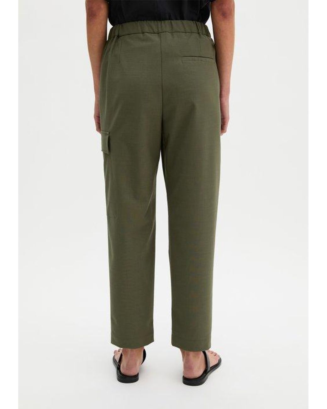Marc O' Polo Cargo Pull-On Broek Regular in het Black